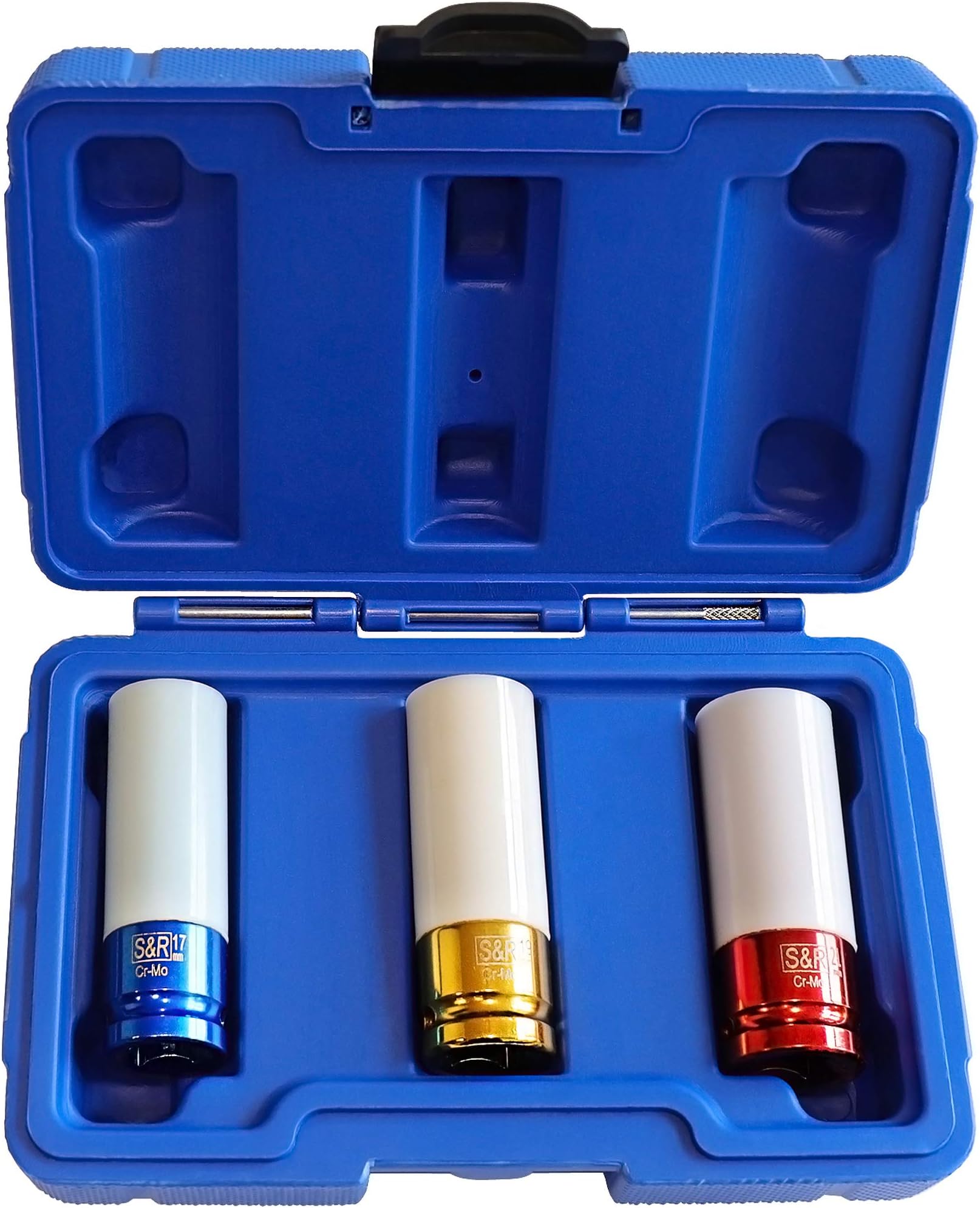 Gakago Kraft-Schoneinsatz - 17mm 19mm 21mm Radschrauben Nuss Set mit Gakago Kraft-Schoneinsatz - 17mm 19mm 21mm Radschrauben Nuss Set mit