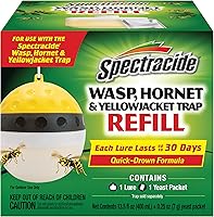 Vista 9 de Spectracide Asesino Espumoso de Avispas y Avispones, Espuma Envolvente Mata al Contacto, 14 Onzas