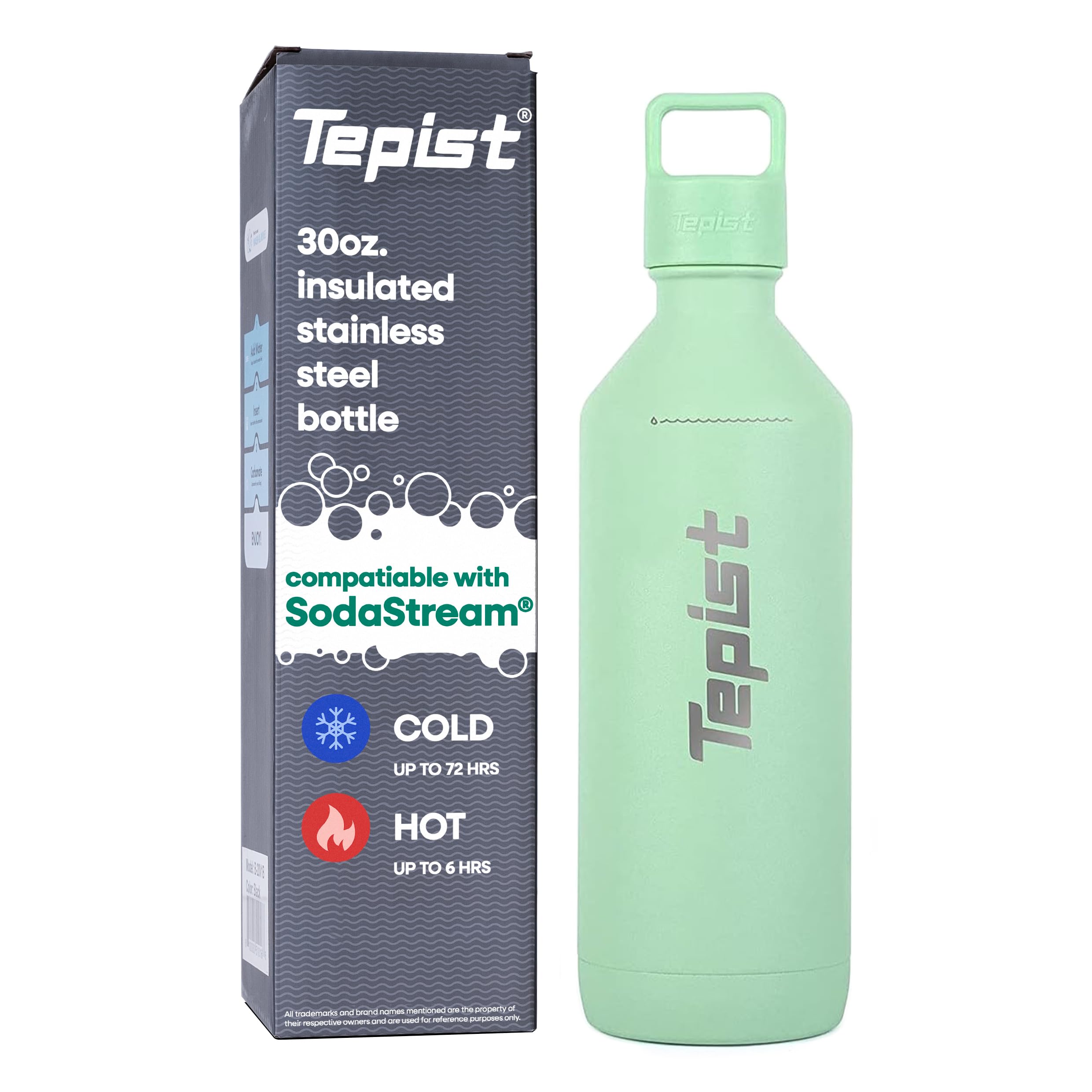 Amazon｜Tepist ThirtyO 887ml (30オンス) ステンレススチール 真空