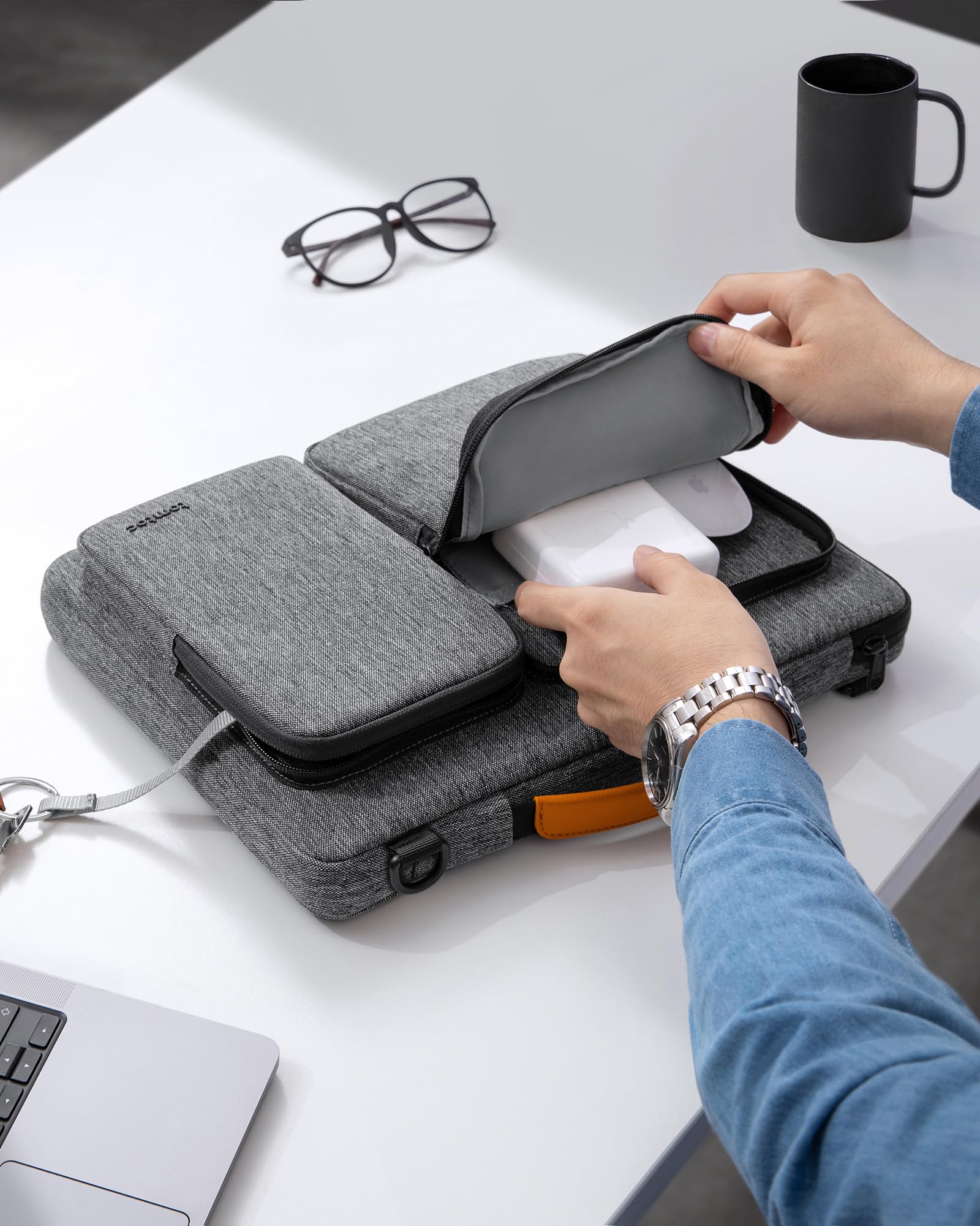 Amazon.co.jp: [tomtoc] 360度保護 14-15.3インチ パソコンケース 15