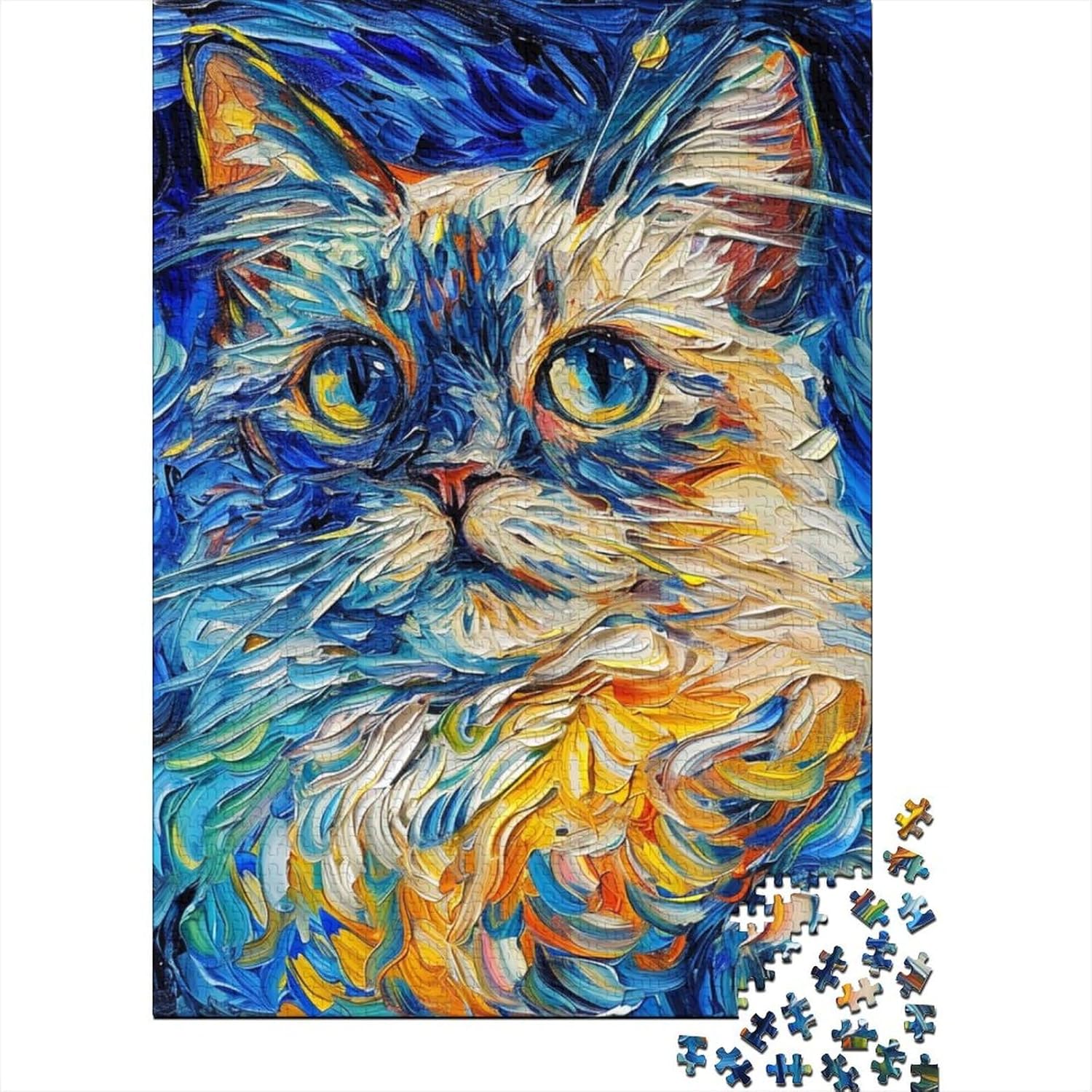 Puzzle di Gatti per Adulti - Puzzle Gattini Da 1000 Pezzi | Animali Per