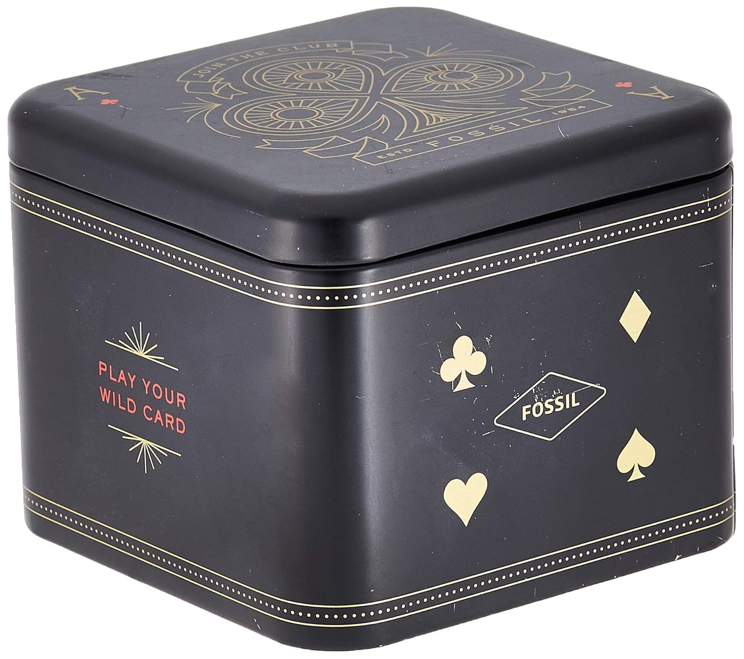 Z powrotem view of Fossil Rutherford FS5332 watch showing caseback details