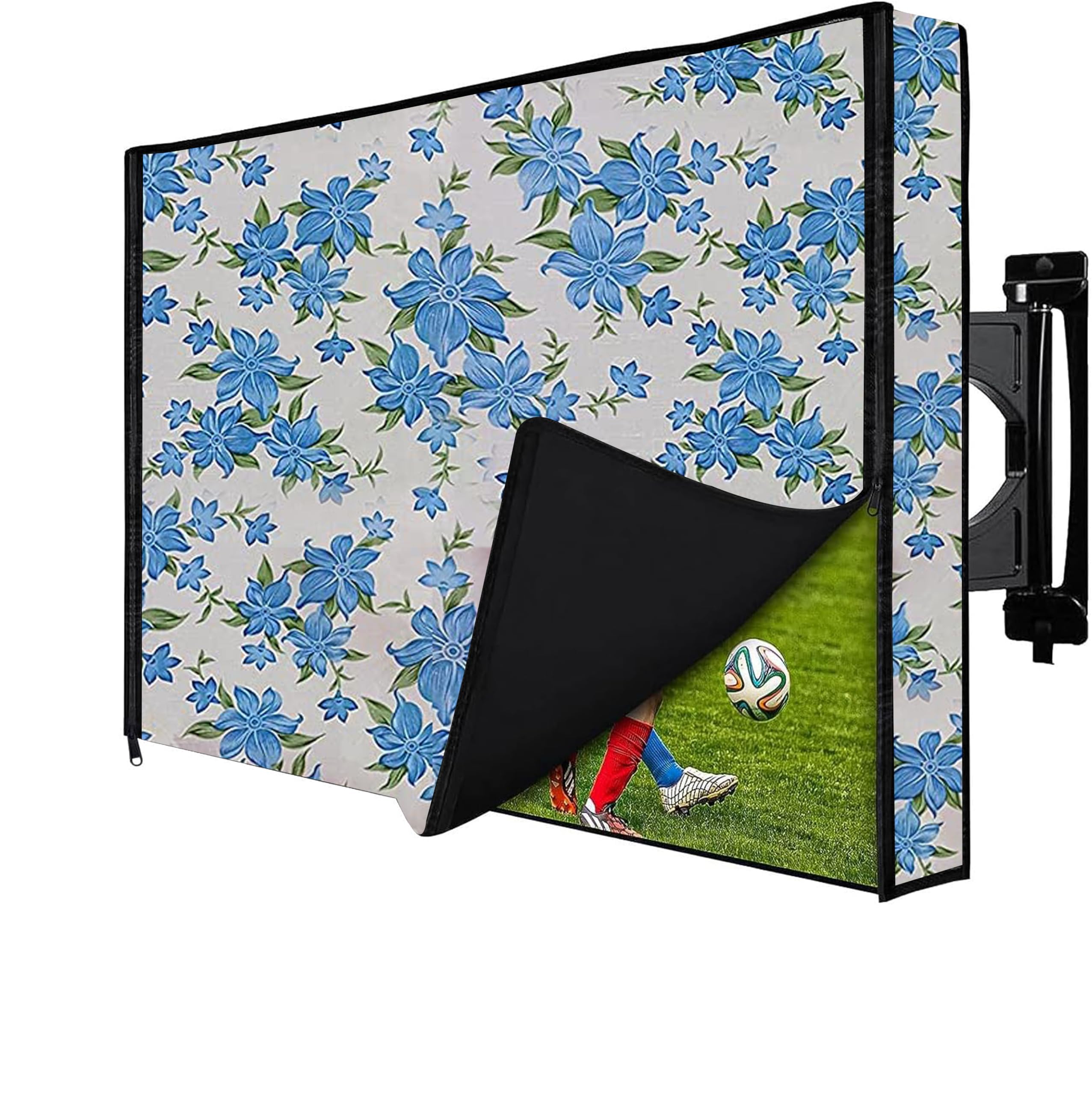 Wings Star led tv Cover for Redmi Fire 32 inches led tv (compatible for 32 inch All Models) - Dustproof Television Cover Protector for 32 Inch LCD, LED, Plasma Television - KUM131