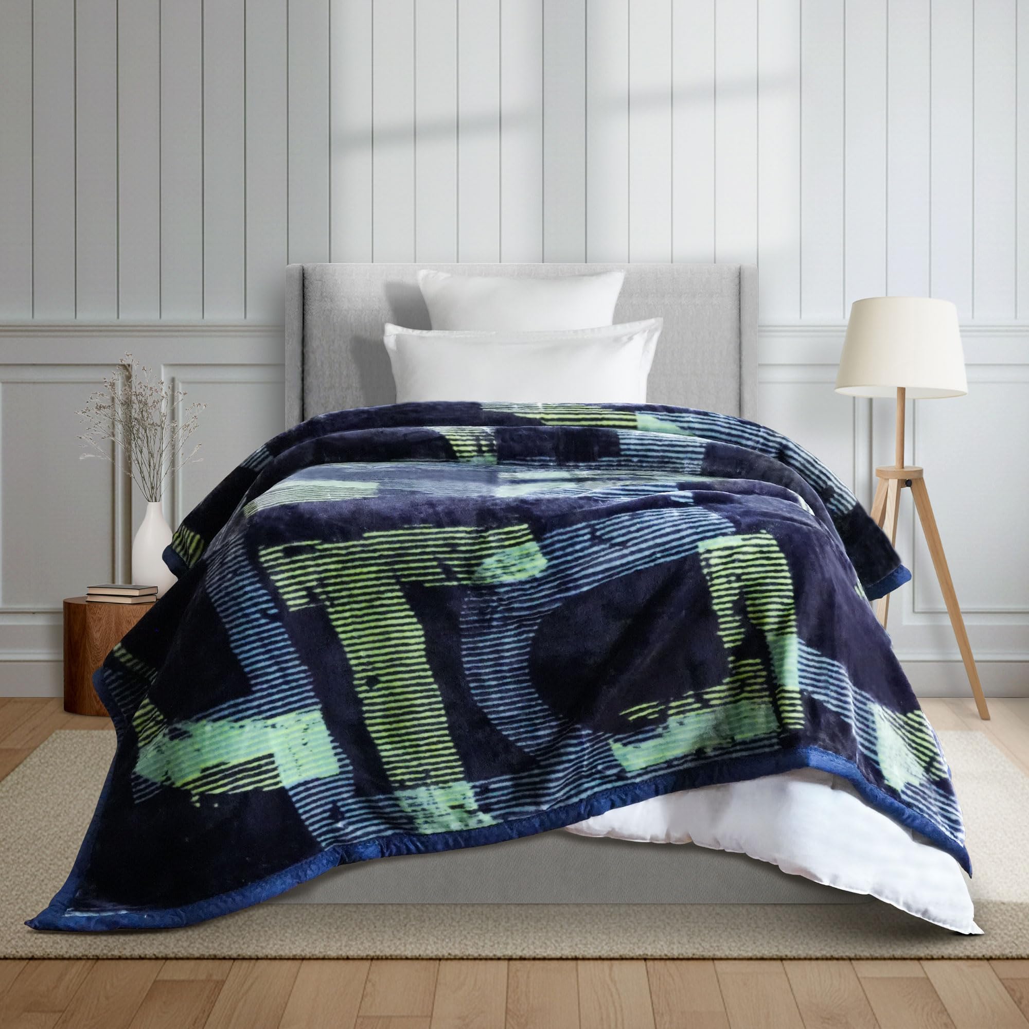 MYTRIDENT Home Essential Soft Sanctuary Single Blanket, Hazel-image-23