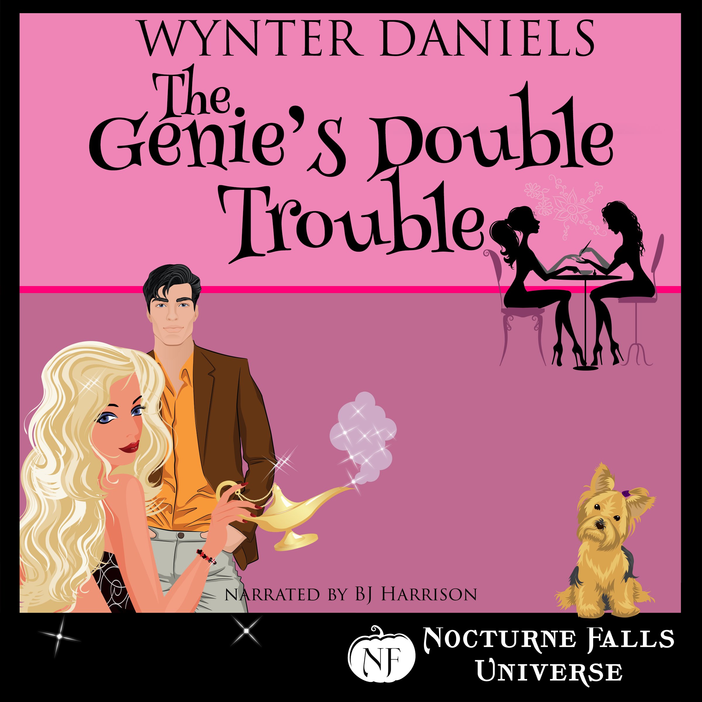 Cover art for The Genie's Double Trouble: A Nocturne Falls Universe Story