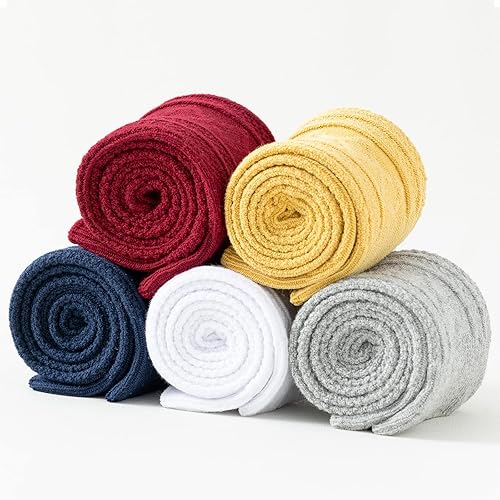 Miniatura 7 de Mini angel Calcetines hasta la rodilla para bebé, 35 pares, calcetines hasta la rodilla, calcetines de algodón sin costuras, calcetines de tubo