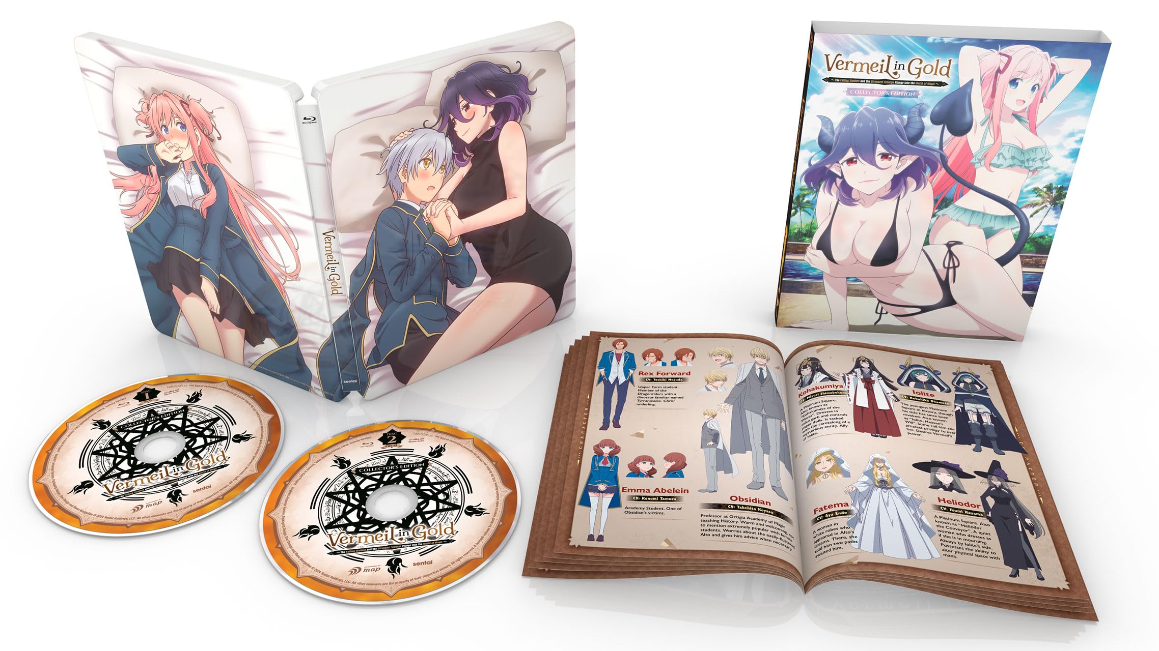 Kinsô no Vermeil ~Gakeppuchi majutsushi wa saikyô no yakusai to mahô sekai wo tsukisusumu~ [2Blu-Ray] (IMPORT) (Nessuna versione italiana)