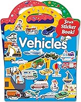 Vista 15 de Benresive - Libros de calcomanías reutilizables para niños de 2-4, para niños de 1-3 y 2-4, para viaje, actividades, manualidades, regalo, temas