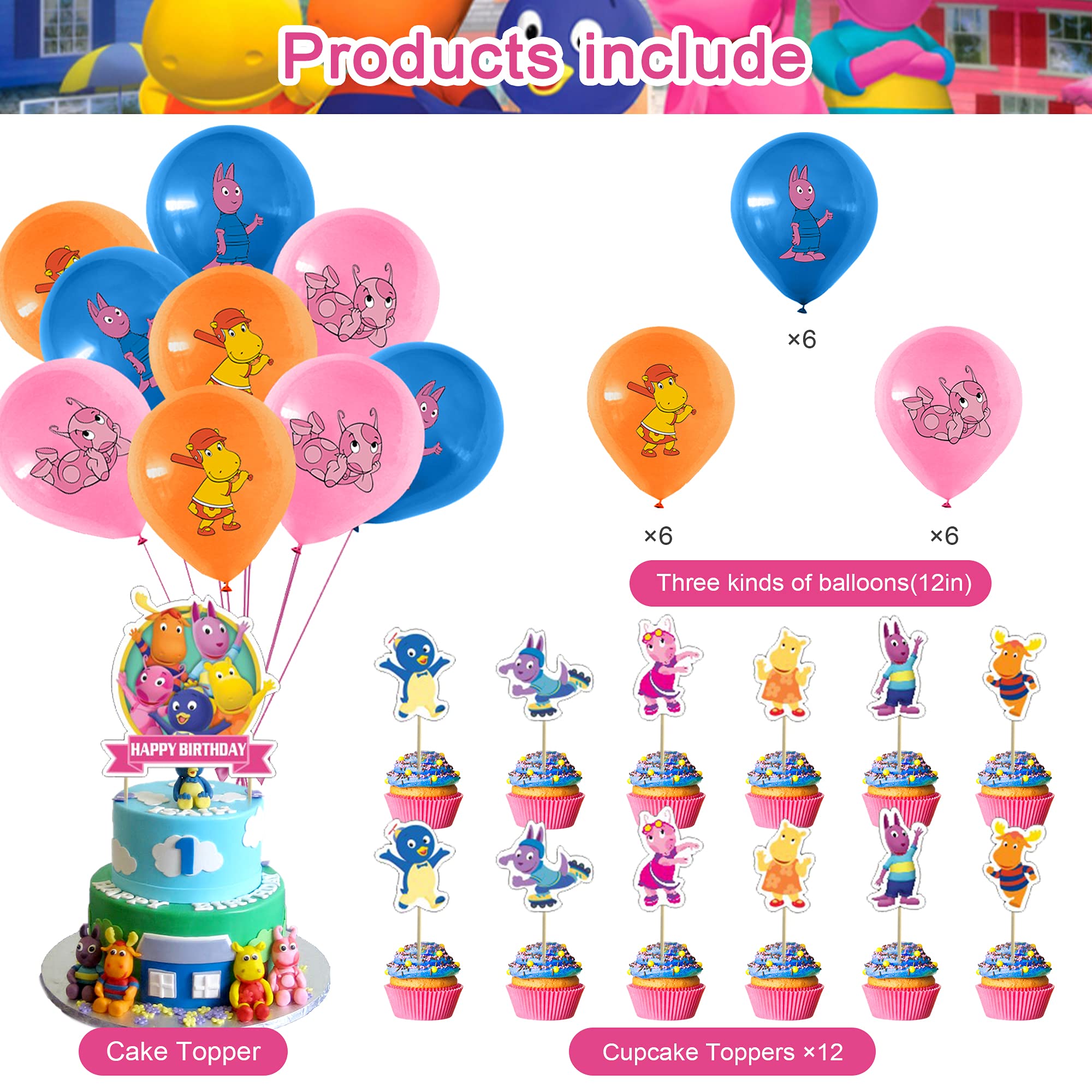 Buy Cute Backyardigans Party Decoraions, Backyardigans Theme Birthday