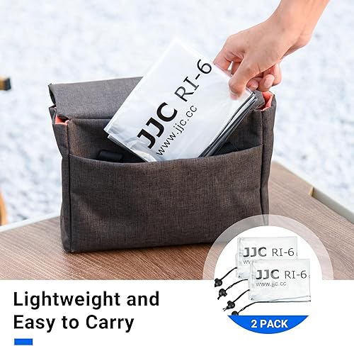 Miniatura 6 de Paquete de 2 fundas de lluvia para cámara de 18 pulgadas de largo con protector de funda contra polvo para Canon EOS R5 R6 Rp 5D 6D 7D 90D 80D 77D