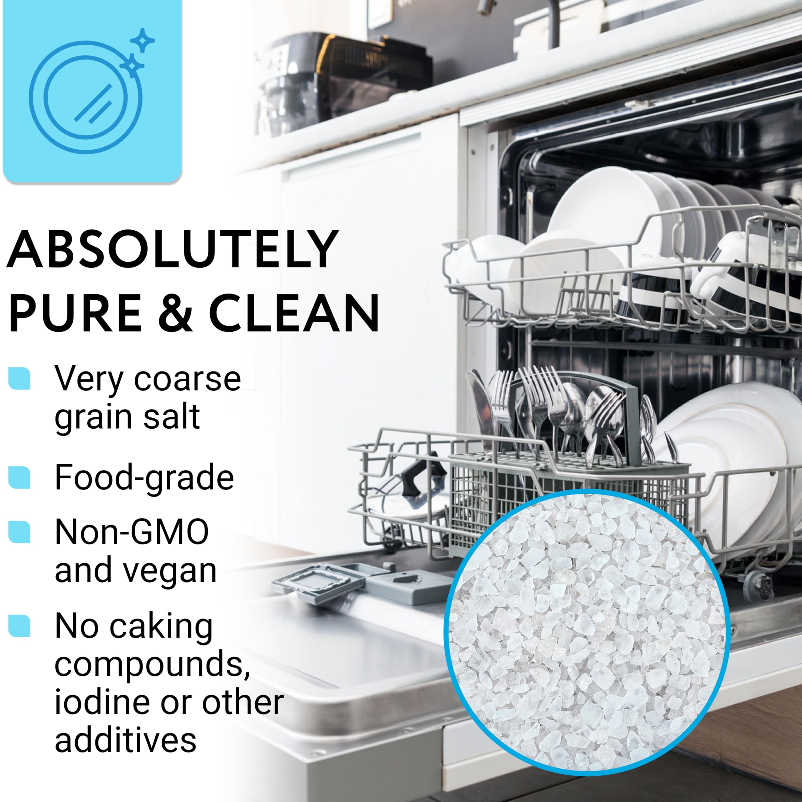 Dishwasher Salt - Pure & Effective -4