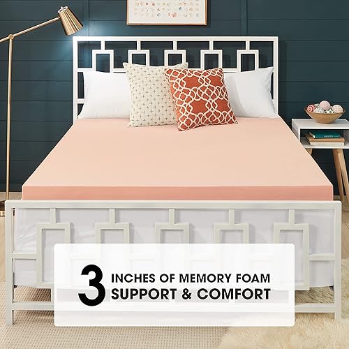 Miniatura 3 de Dream Serenity Copper RX - Cubrecolchón de espuma viscoelástica de 3 pulgadas, tamaño King