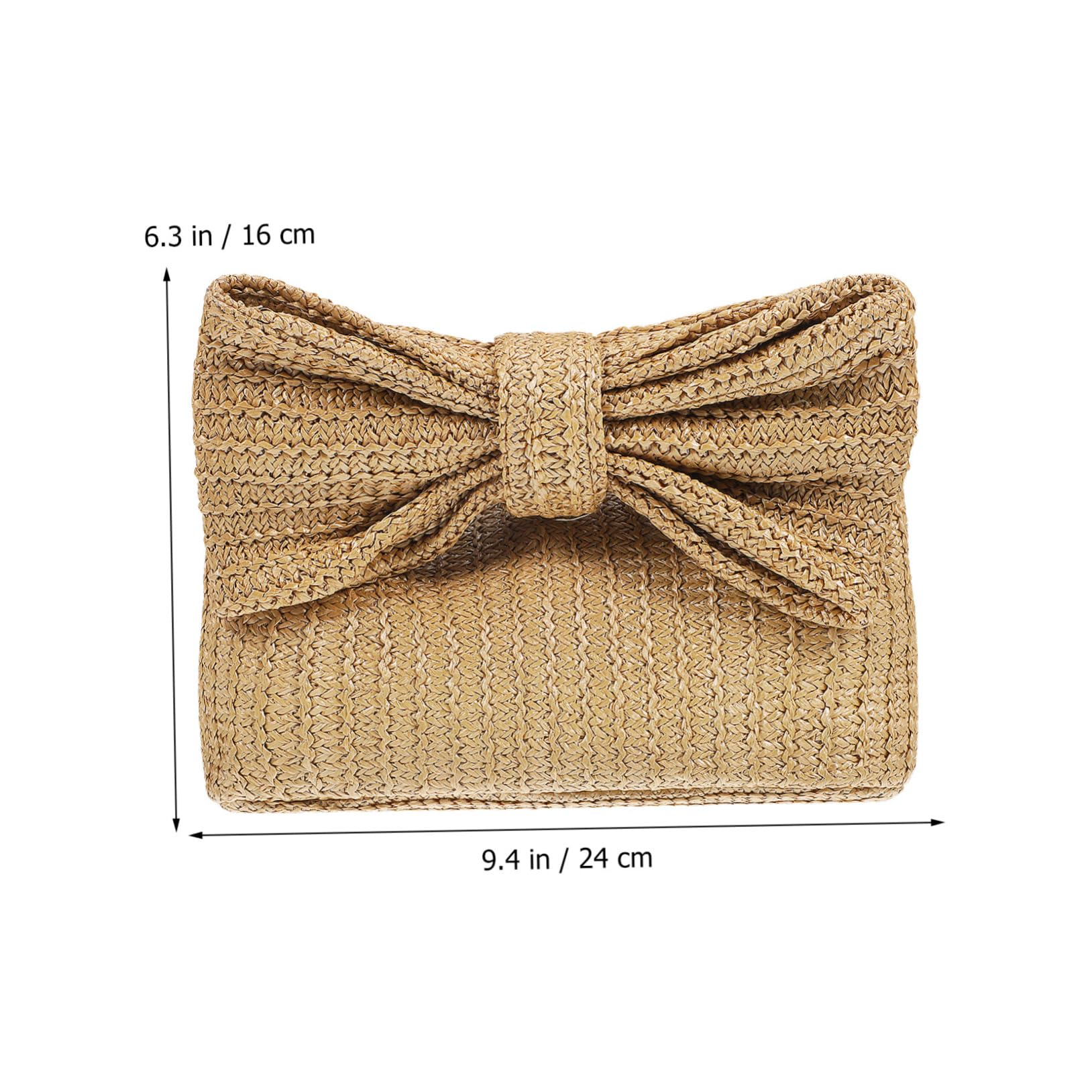 SOIMISS bolso de mano con lazo cartera de mano handbags for women cestas de picnic de sauce bolsa de os de playa para o de para as de playa