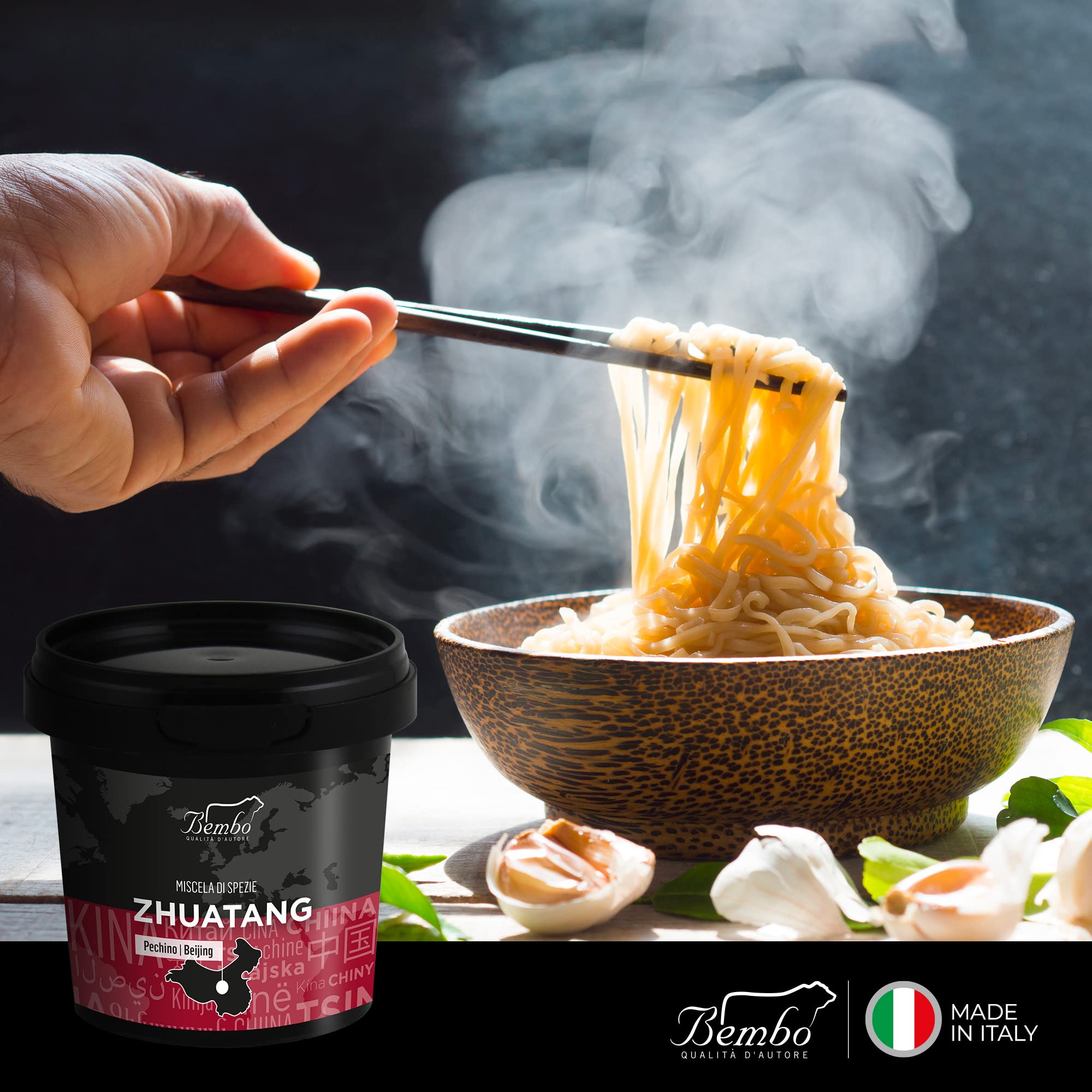 Mezclas de Especias Bembo - Gran Sabor - Especias Gourmet - Las Mezclas más Famosas del Mundo - Idea de Regalo para Mujeres, Navidad, Cumpleaños - Aromas y Especias - Made in Italy