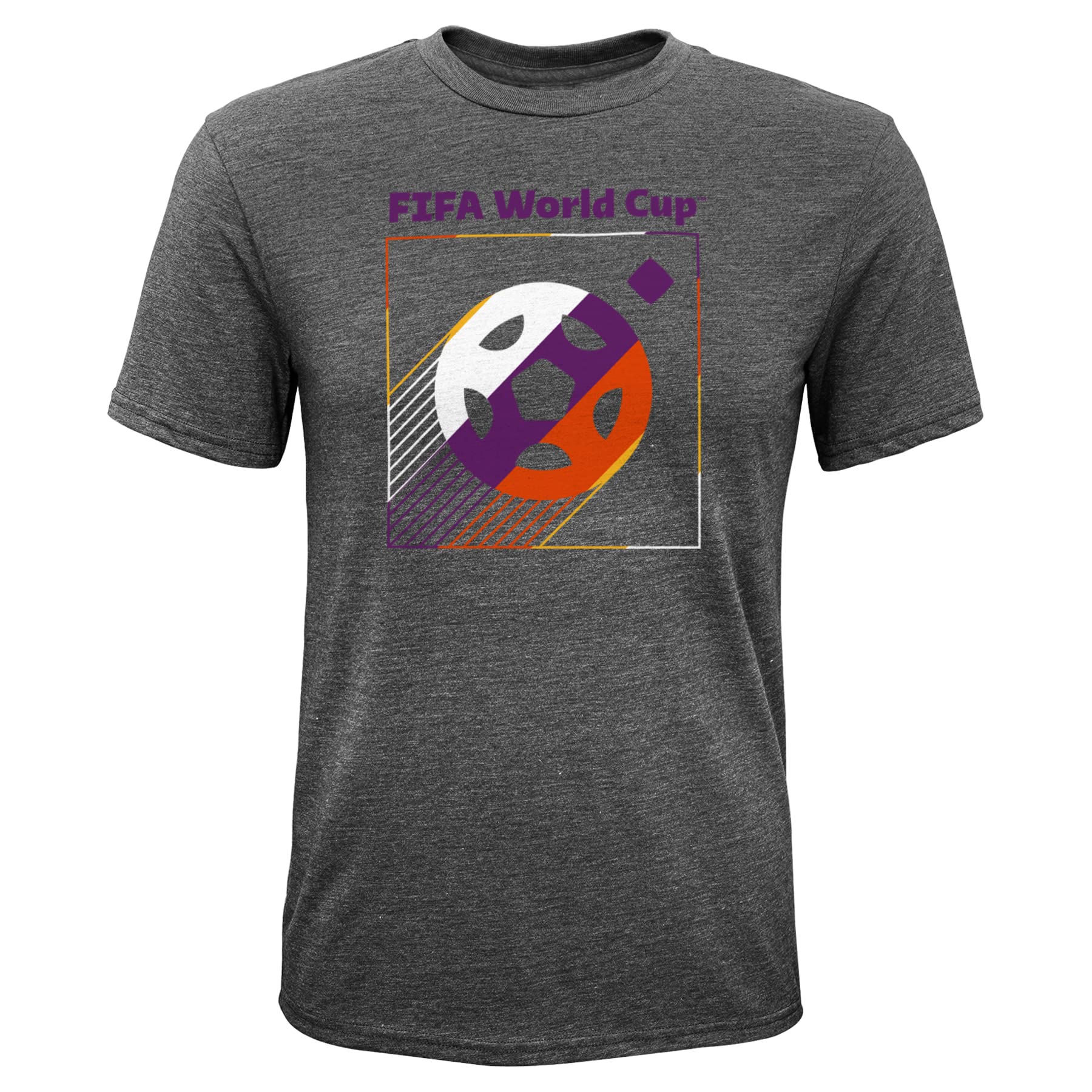 OuterStuff Men's FIFA World Cup Around The World T-Shirt - Officially Licensed Soccer Fan Tee