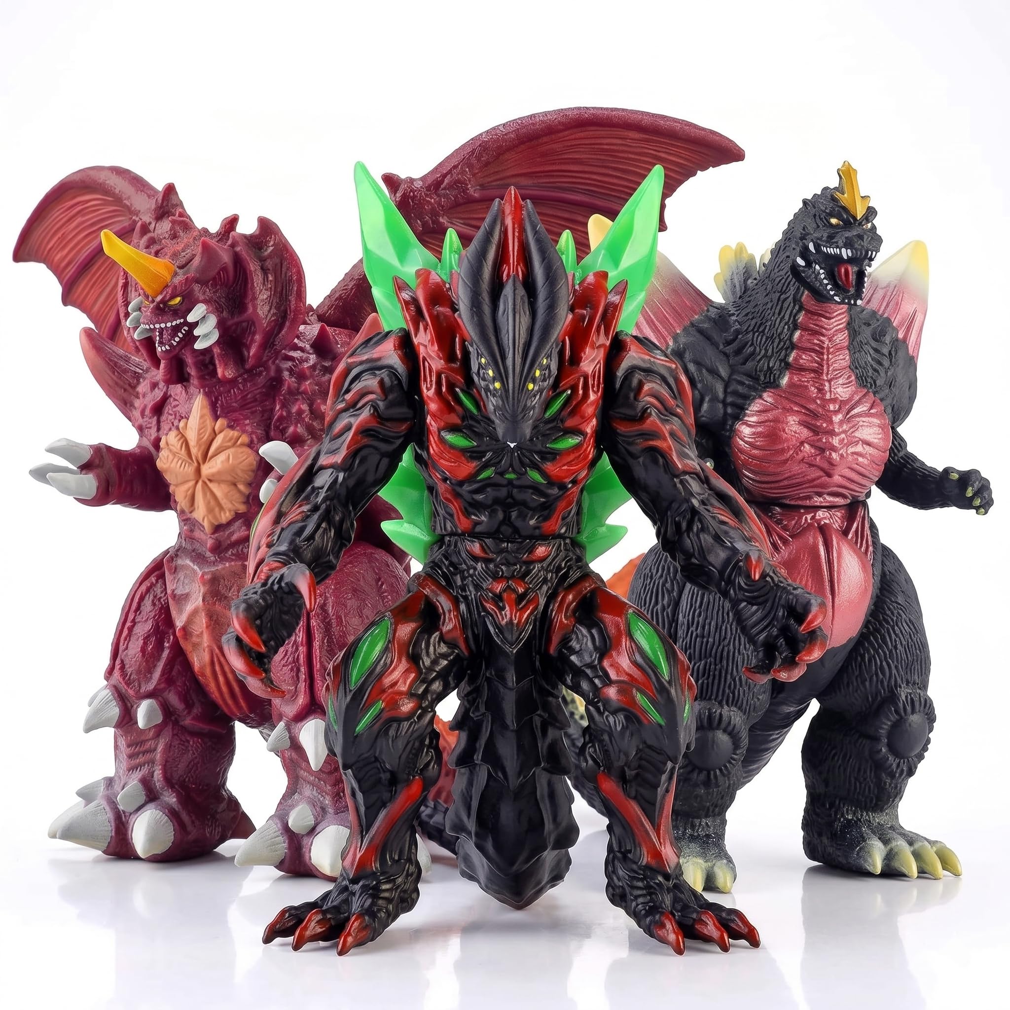 Amazon.com: JAYKENIXO 3pcs Dragons Figures Monsters - 15