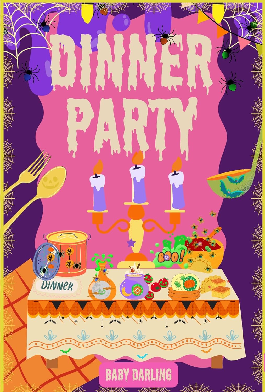 Dinner Party (Halloween stories for kids) eBook Darling