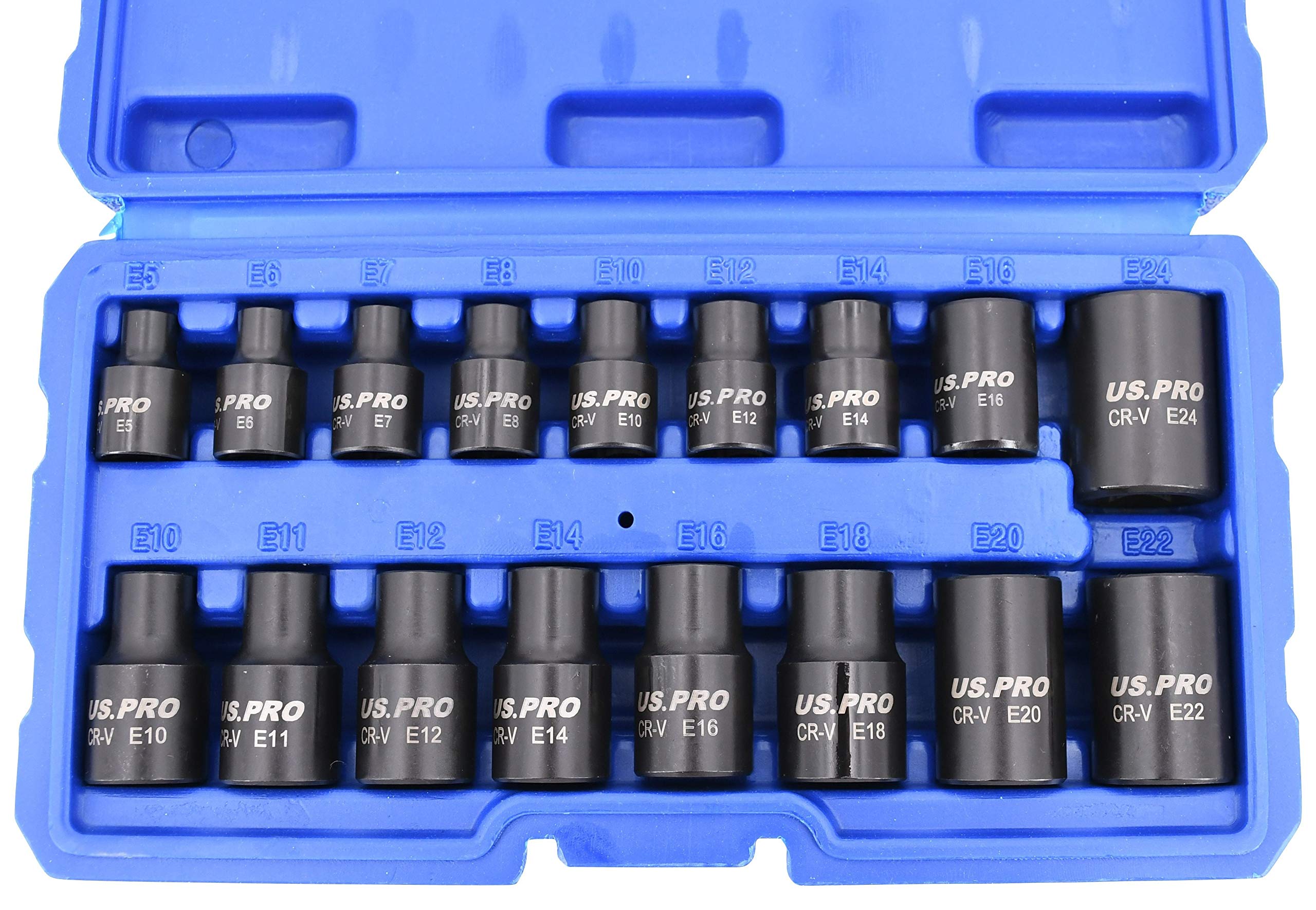 MAXIMUM Torx &amp; E-Torx Impact Bit Socket Set, 14-pc, SAE/Metric | Canadian Tire