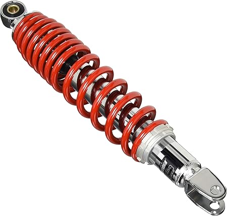 Amazon デイトナ バイク用 リアサスペンション アドレスv125系 340mm メッキボディ レッドスプリング 強化リアショック 車 バイク 車 バイク Amazon デイトナ バイク用 リアサスペンション アドレスv125系 340mm メッキボディ レッドスプリング 強化リアショック 車 バイク 車 バイク