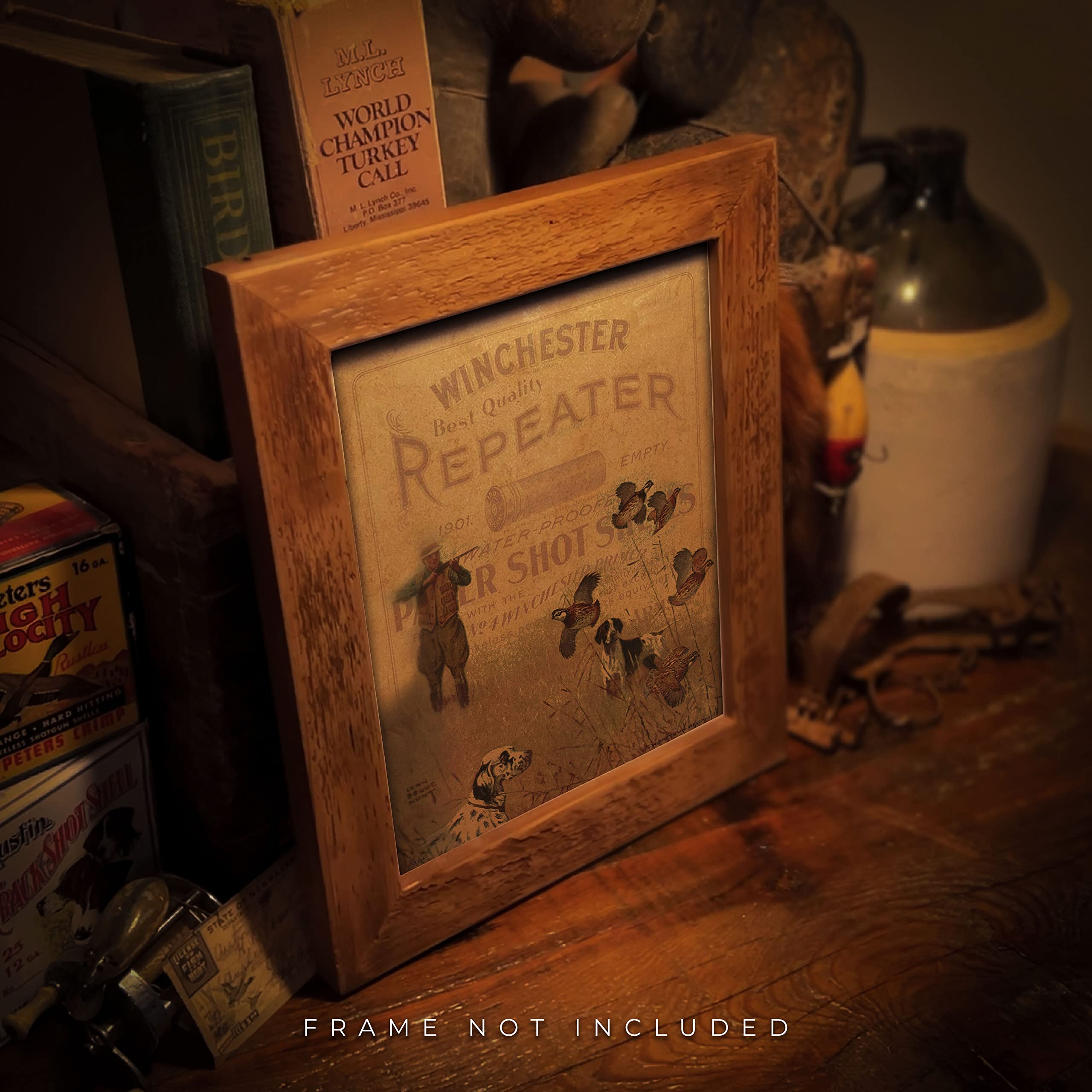 Amazon.com: Winchester - Vintage Rustic Duck Hunting Wall Decor