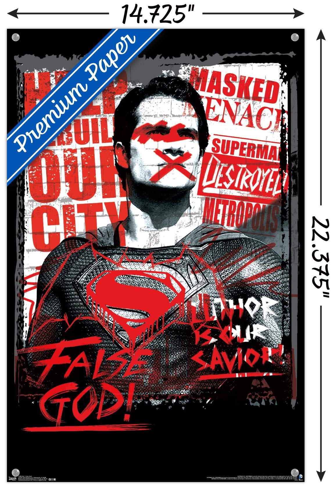 Amazon.co.jp: DCコミックスムービー バットマン vs スーパーマン 偽神