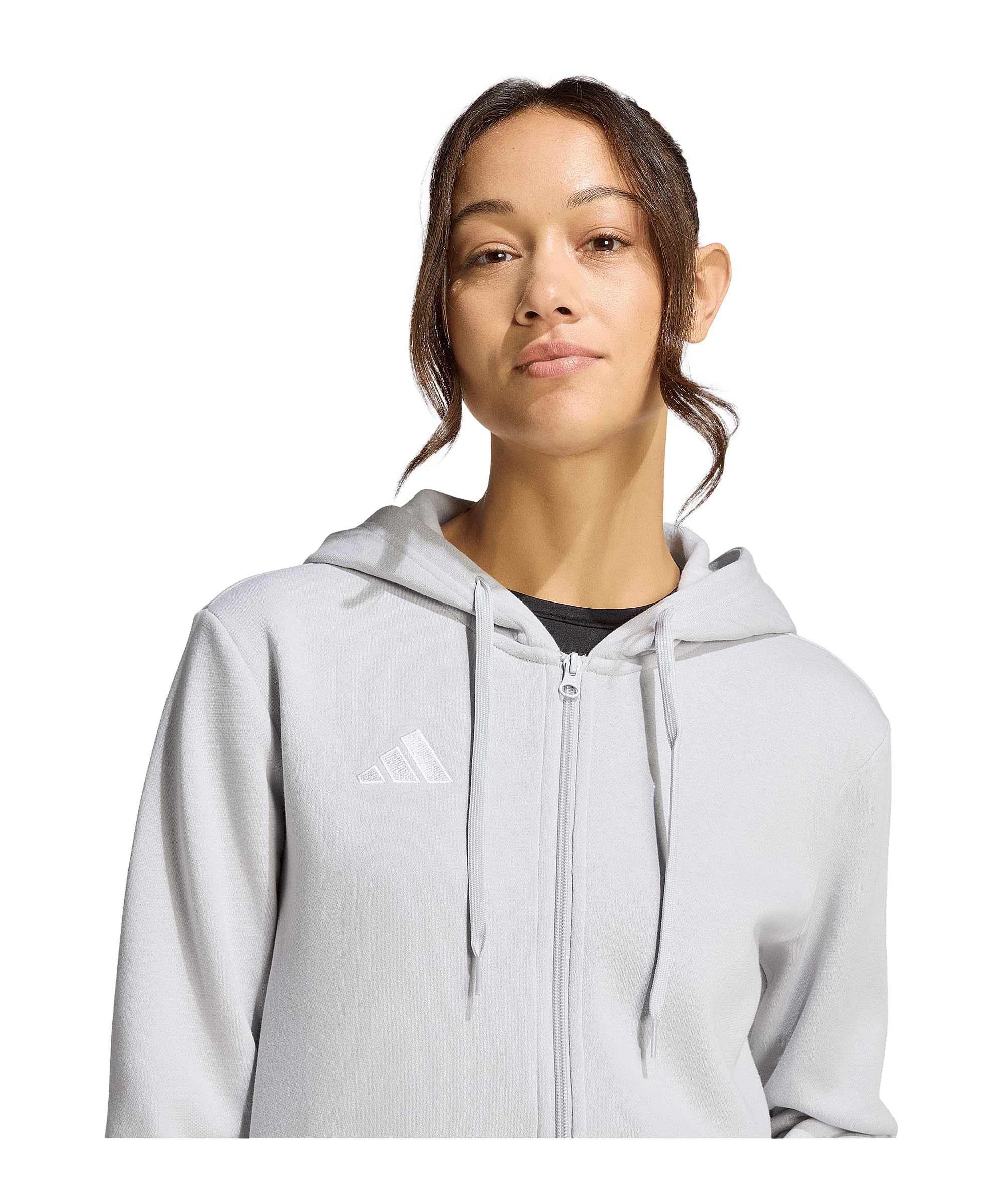 adidas Entrada26 Full Zip Hoodie Felpa con Cappuccio Donna (Pacco da 1)