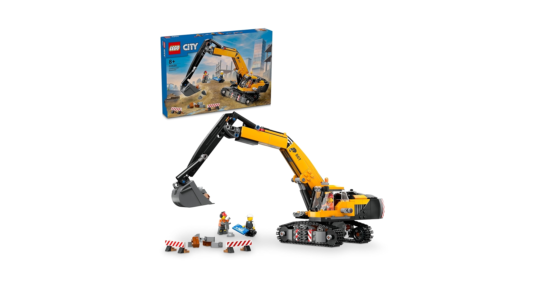 リハビリトッジー きいろのショベルカー 60420 | シティ |レゴ®ストア公式