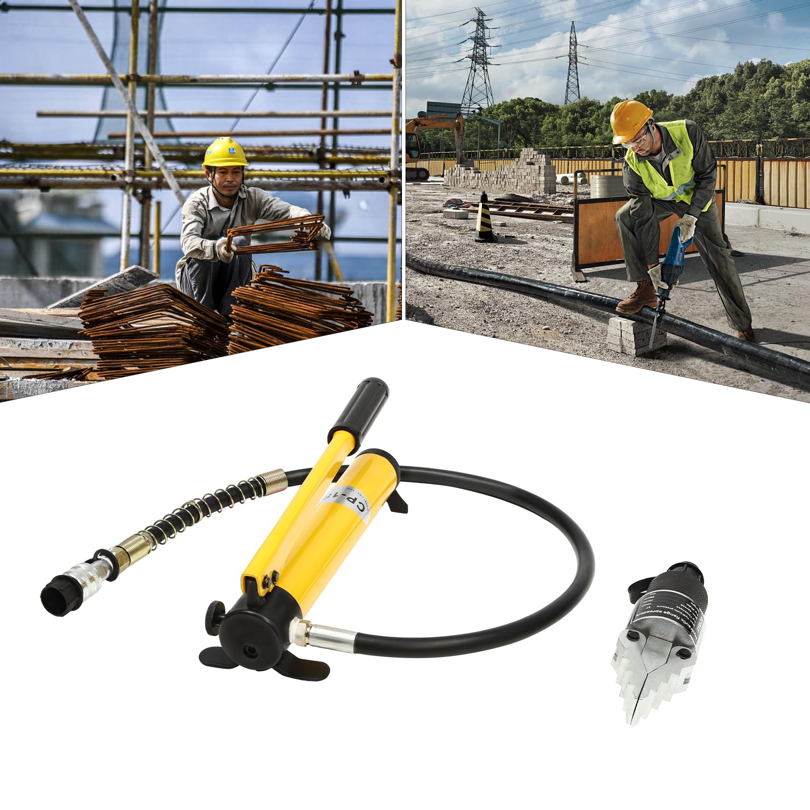 FYQ-30 Spargitore idraulico a flangia 8T Strumento di diffusione diviso per lavori di tubazioni e applicazioni industriali Robusto strumento idraulico per personale specializzato