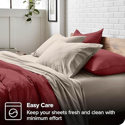 Miniatura 7 de Bare Home Juego de sábanas de primera de microfibra ultrasuave