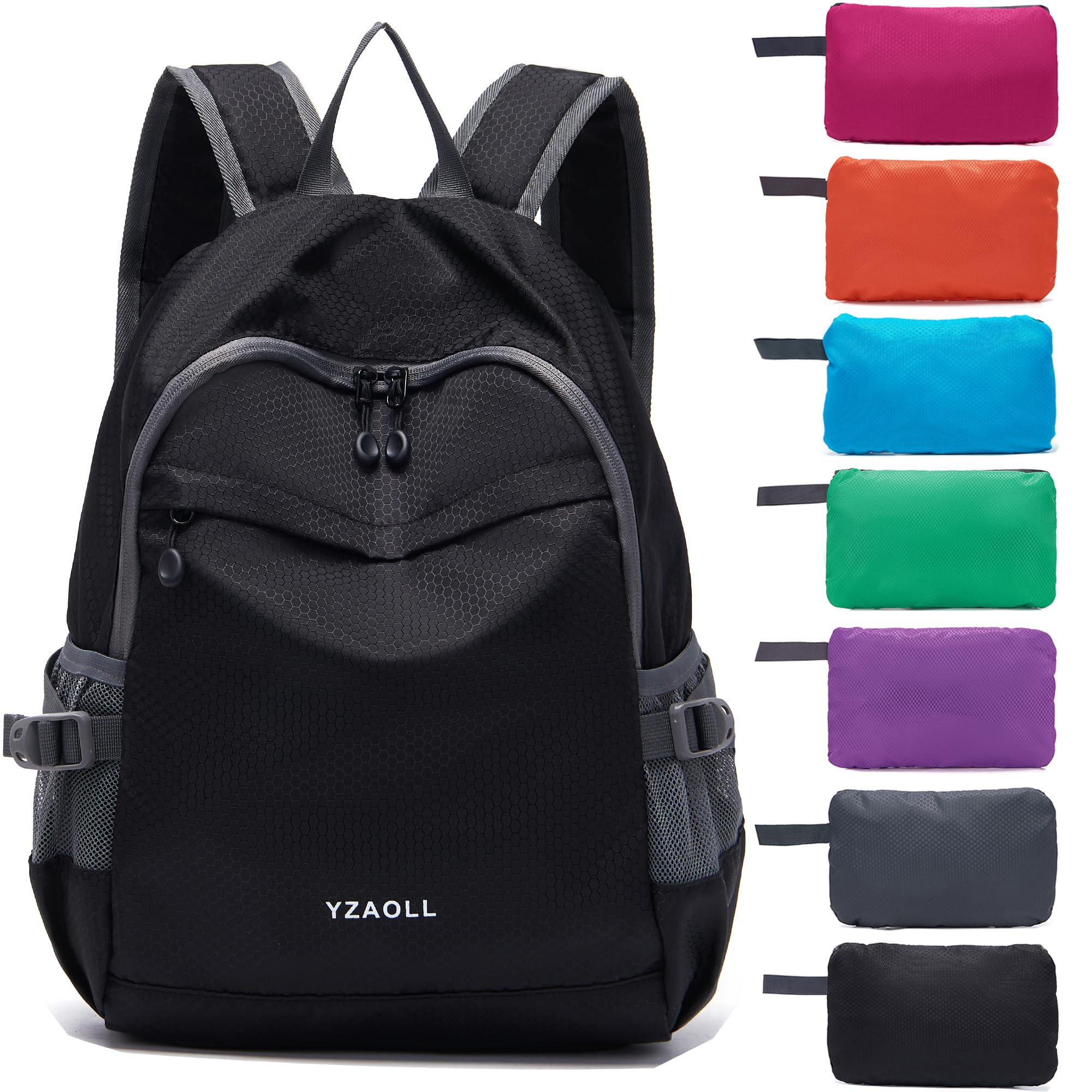 YZAOLL Small Lightweight Packable Hiking Backpack ...