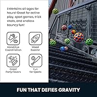 Vista 4 de Waboba La bola lunar original - Bola hiperrebotante - Hace un sonido pop cuando rebota - rebote extremo y diversión para todas las edades - Perfecto