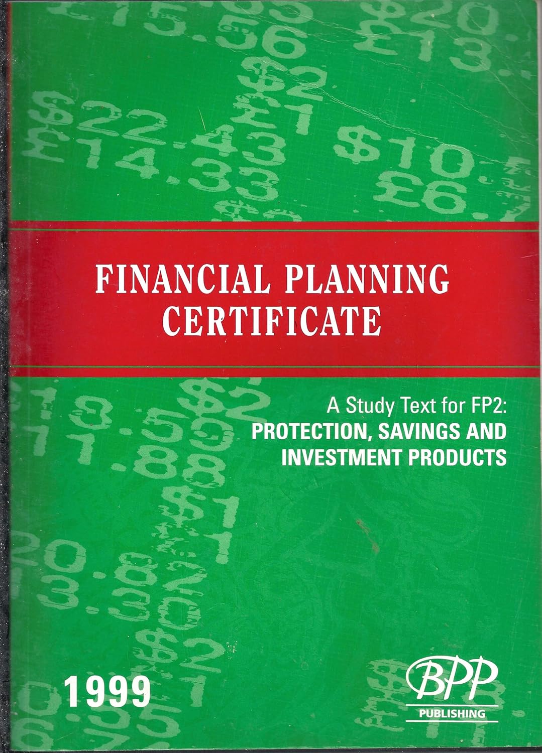 Financial Planning Certificate BPP 9780751799514 Books