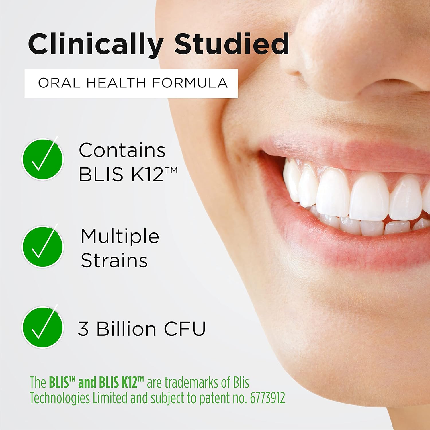 Earth's Pearl Dental Probiotic with BLIS K12 - Oral Probiotics for Oral Health with Mint Flavor - 30-Day Supply of Dental Probiotics for Bad Breath and Dental Health - Children and Adult Oral Care - Image 4