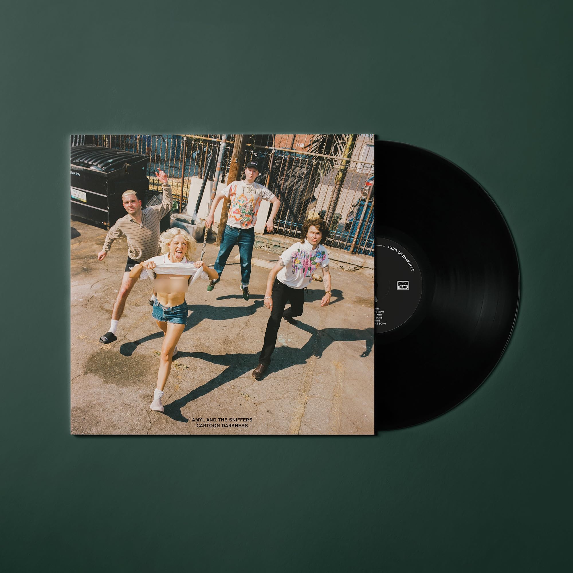 洋楽 AMYL AND SNIFFERS/CARTOON DARKNESS LP virgin-amyl-the-sniffers-
