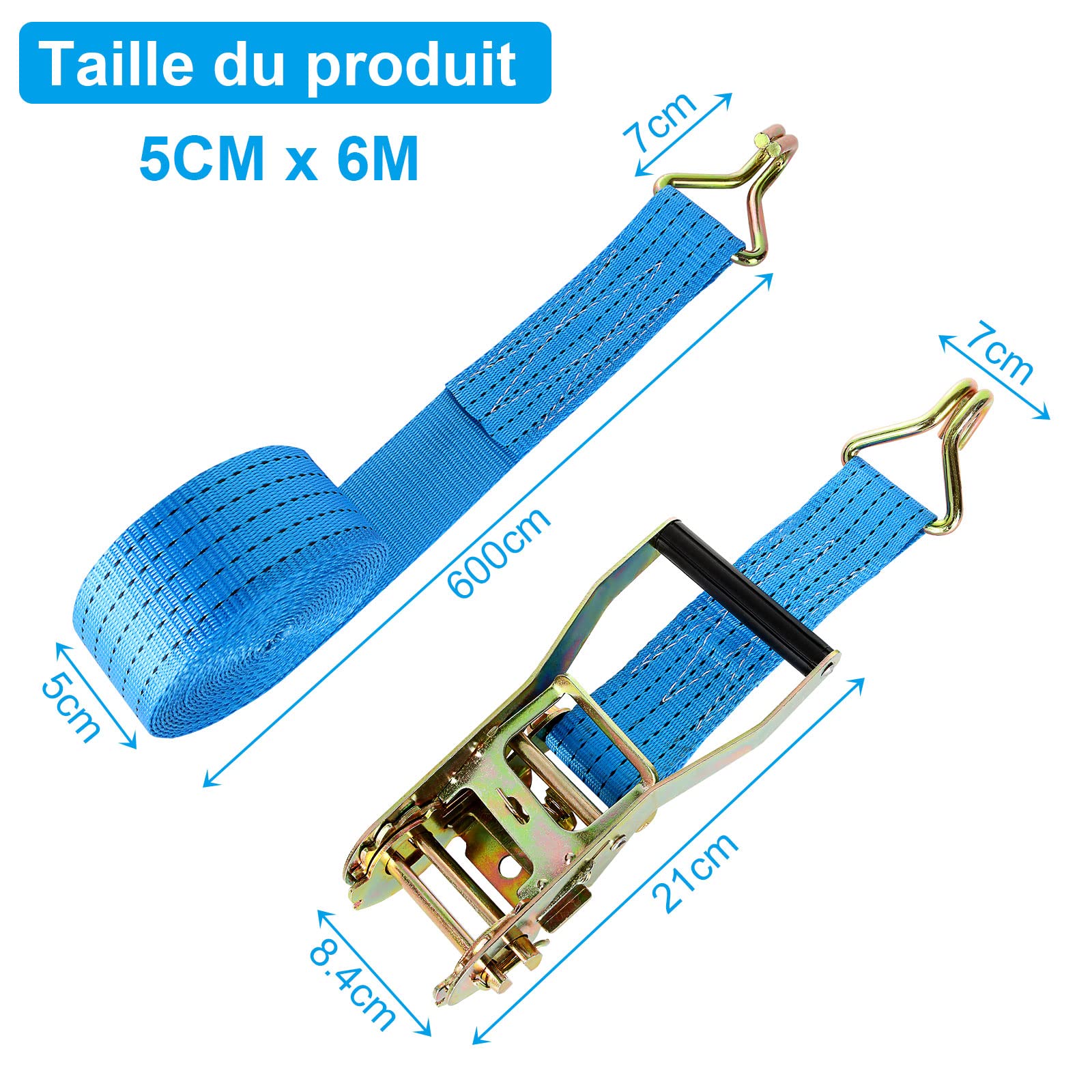 Bgs Ratel Spanband 6 Meter X 38 Mm