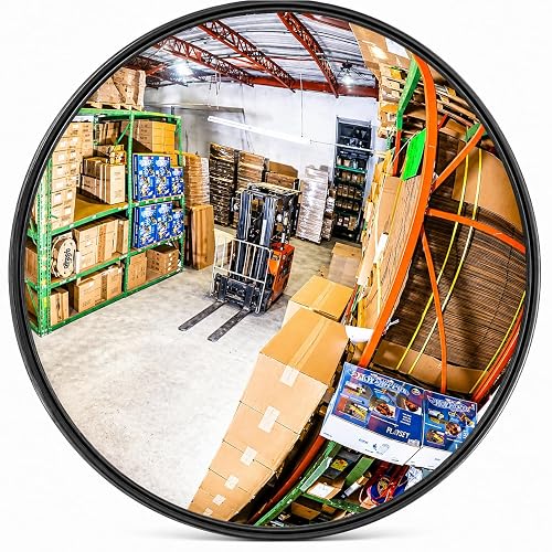 12” Acrylic Convex Mirror Round Indoor