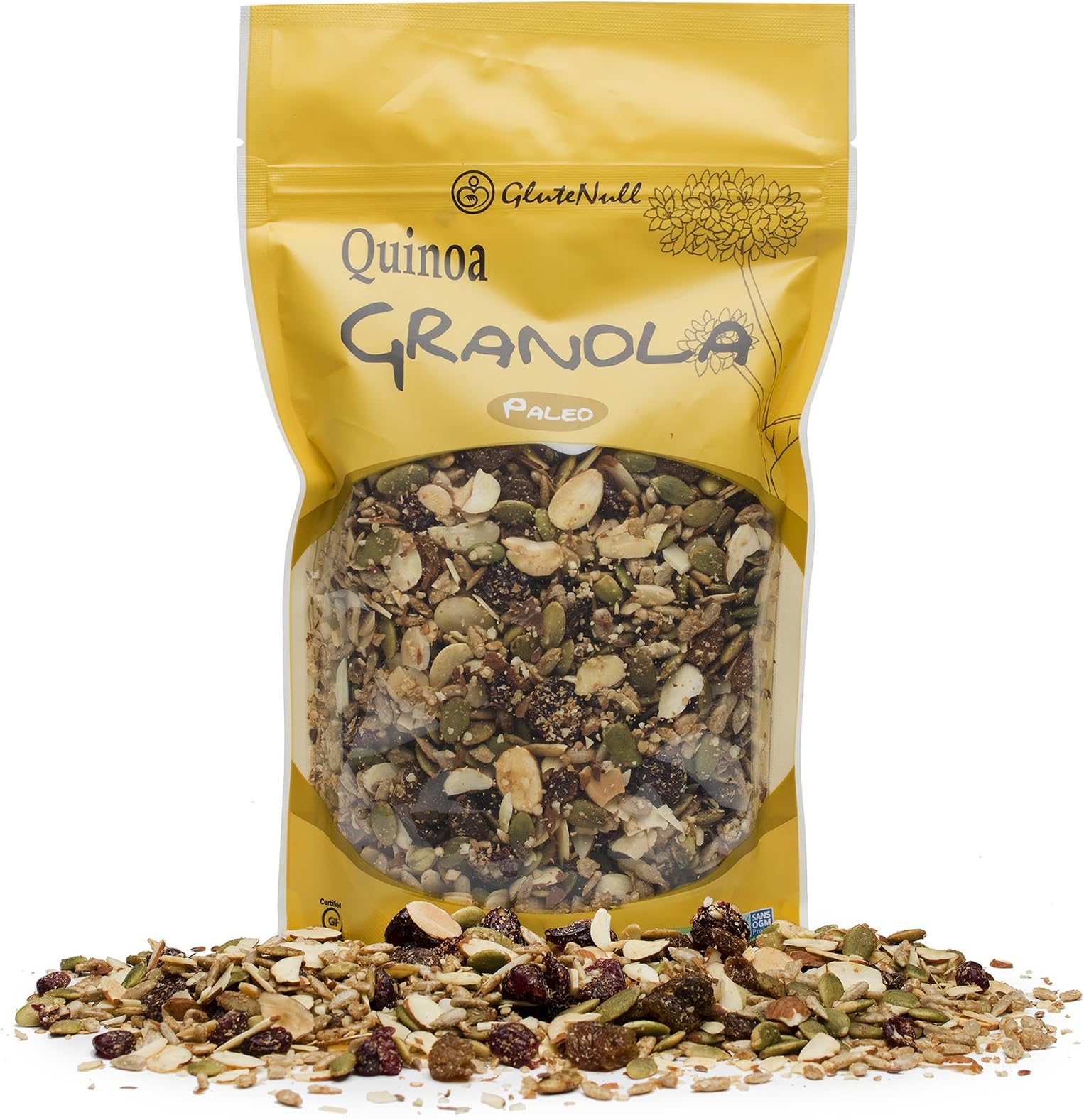 GluteNullQuinoa Granola, 12 OZ