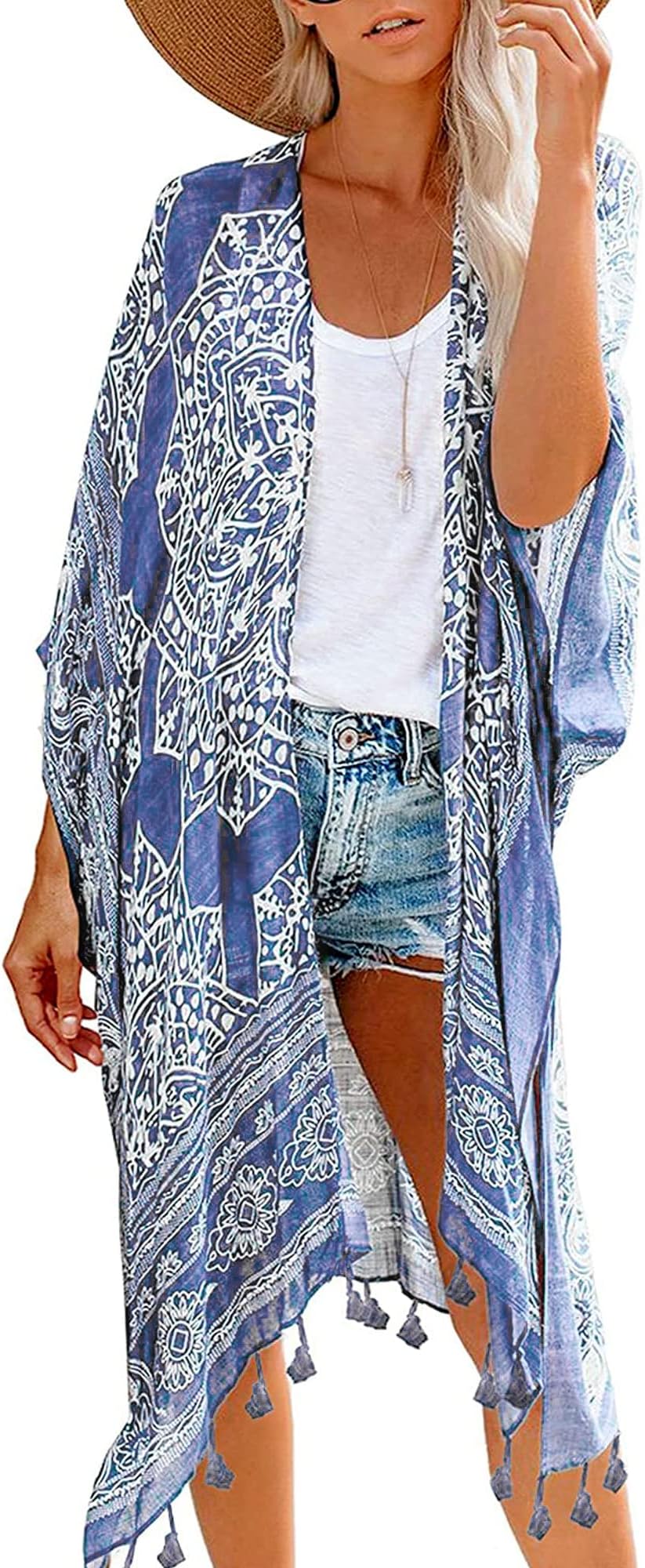 Kimonos for Women Swimsuit Coverups Beach Cover Up Swimwear Cardigan Summer