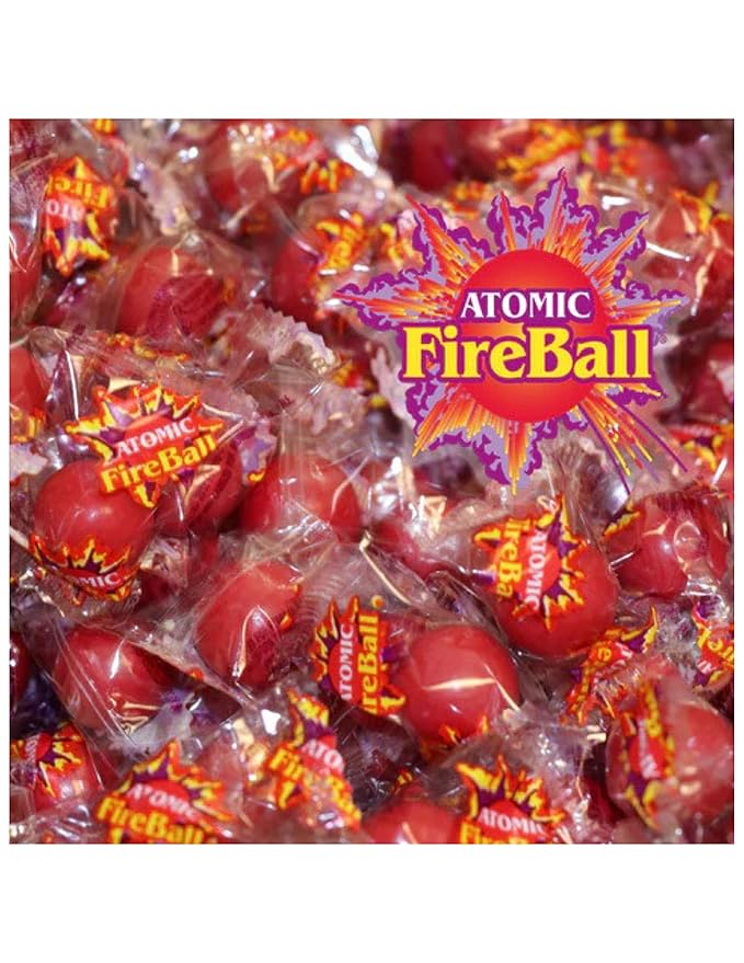 ATOMIC Fireballs Fireball Candy Bulk 1 LB Hot