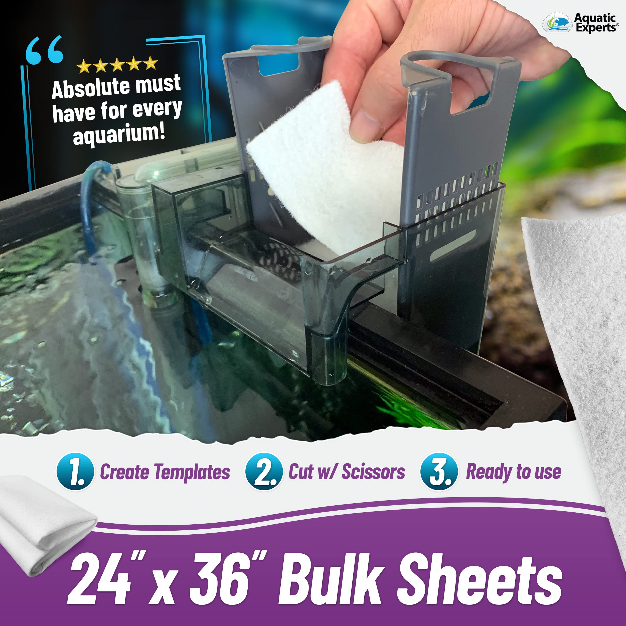 polishing pad for aquarium