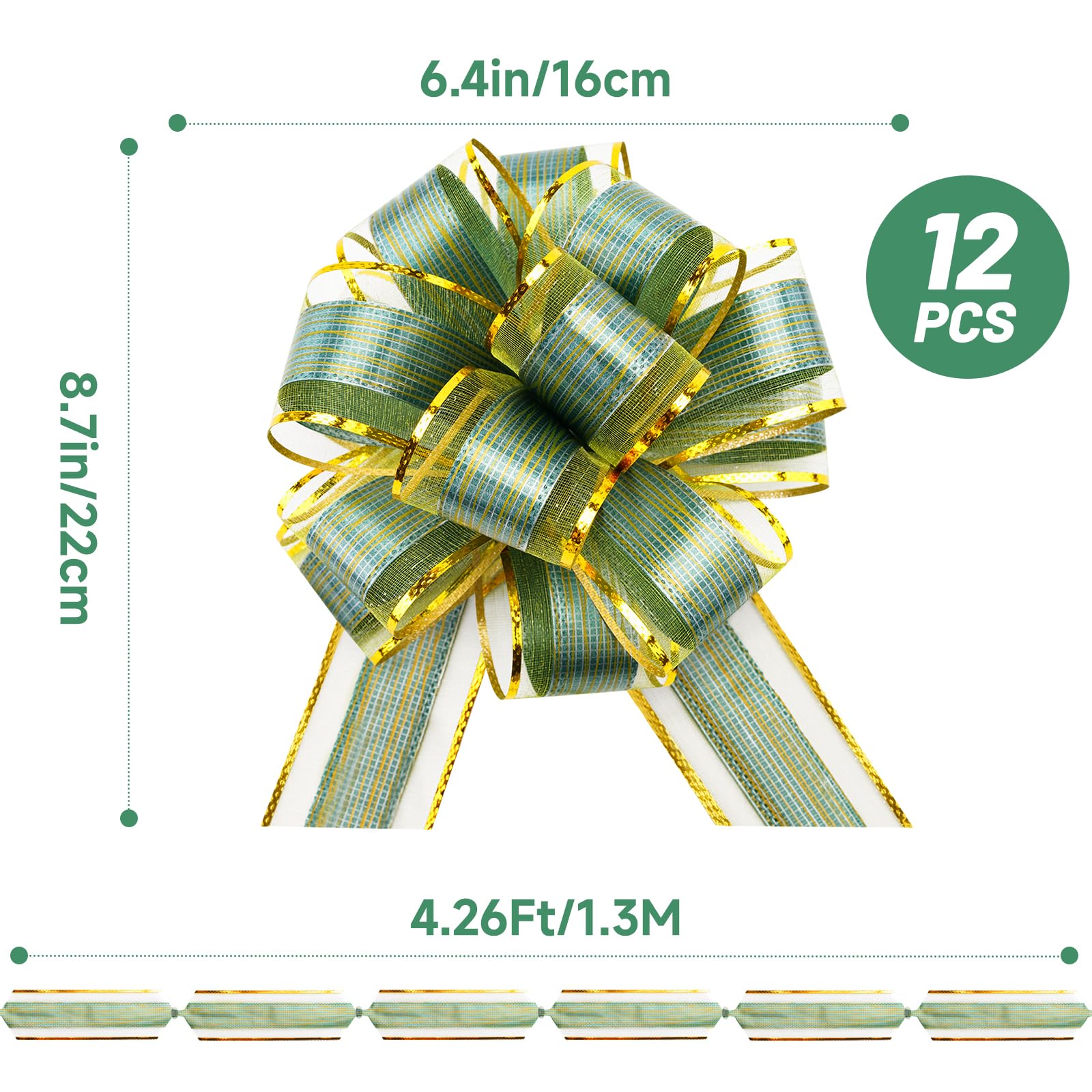 Katutude Fiocchi regalo 30 pezzi Fiocco regalo colorato Fiocco regalo Fiocco per confezioni regalo, fiocchi per bottiglie di vino, confezioni regalo, matrimonio e compleanno