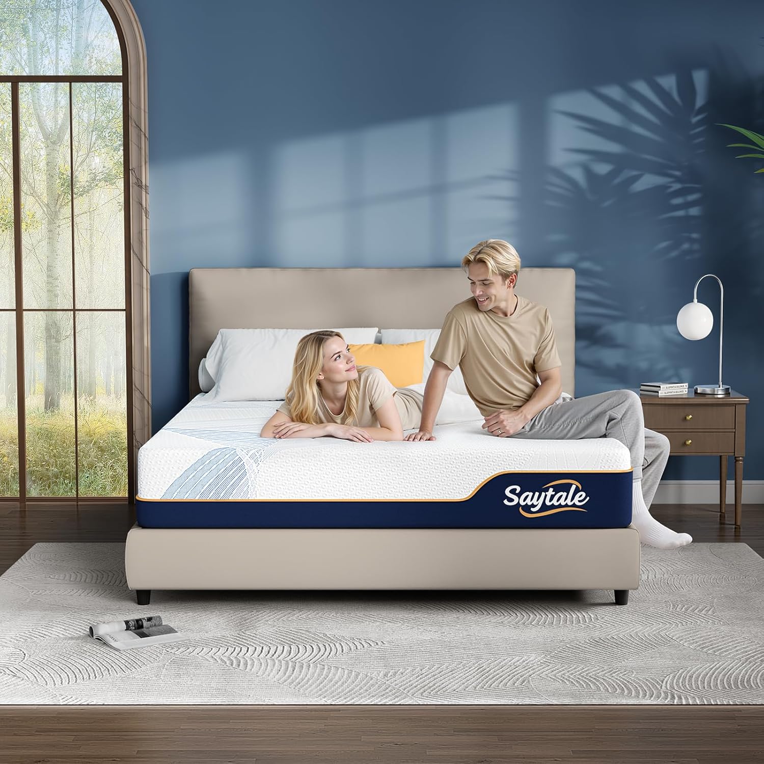 Twin Mattress 6 Inch Cooling Gel Memory Foam Medium Firmness Breathable Enhanced Support & Pressure Relief Fiberglass Free CertiPUR-US Certified Twin Size Mattress in a Box 365 Night Trial