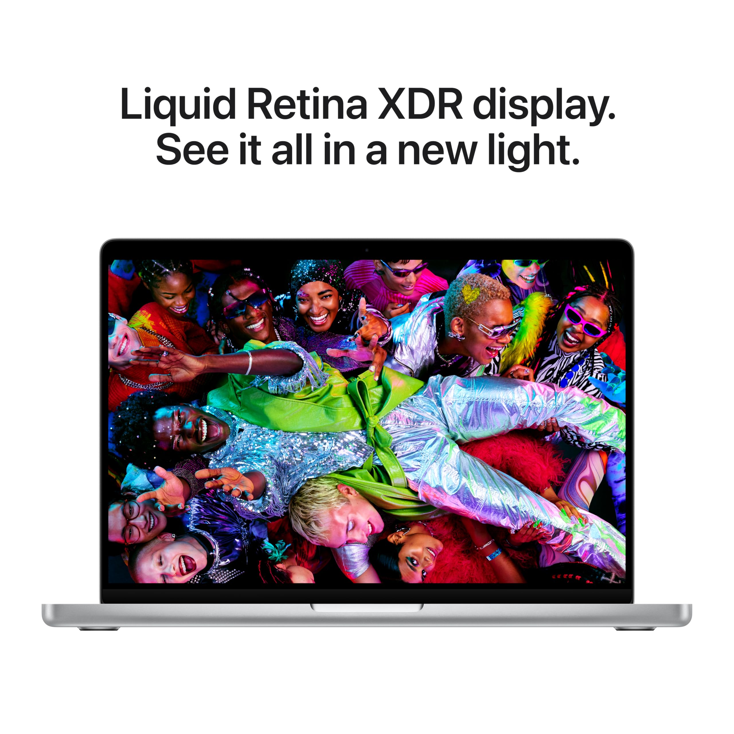 Apple 2025 MacBook Pro Laptop with M5 chip with 10‑core CPU and 10‑core GPU: Built for Apple Intelligence, 14.2-inch Liquid Retina XDR Display, 16GB Unified Memory, 512GB SSD Storage; Silver