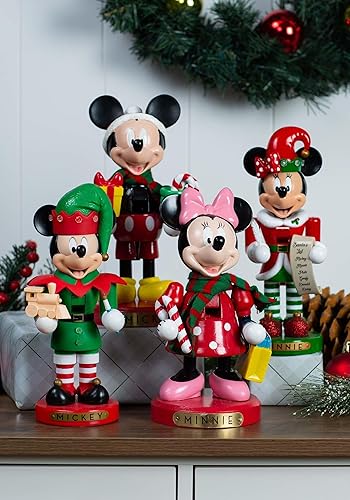 Miniatura 2 de Disney Kurt Adler DN6211L - Mickey Mouse de 10 pulgadas con cascanueces actual, multicolor