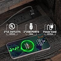 Vista 17 de YITAHOME Soporte de cocina para microondas con estante para vino, estante para vino, estantes de almacenamiento pequeños para botellas de licor