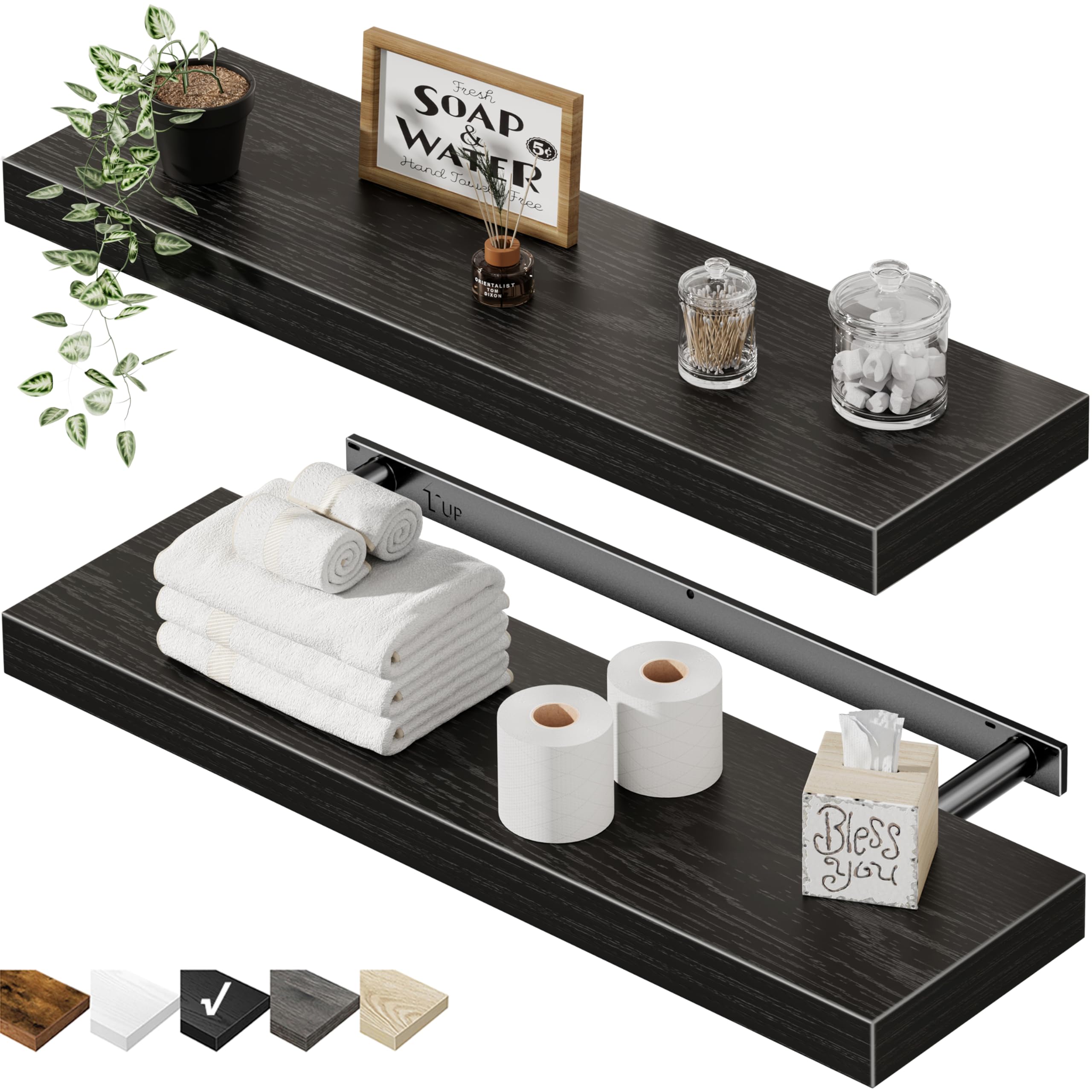 QEEIG Floating Shelves for Wall