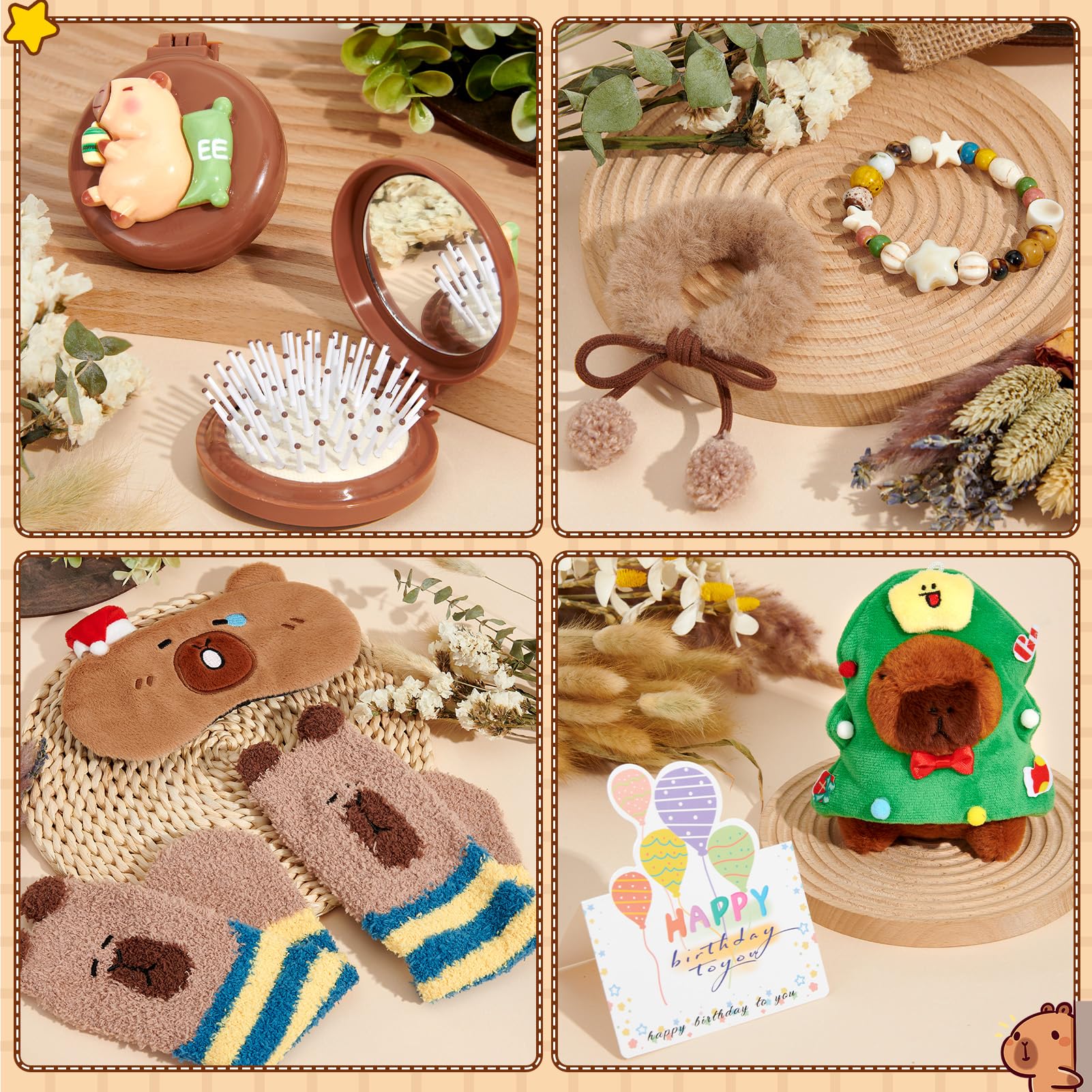 Sciarpa Peluche Per Bambini Con Design Capibara – Morbida E Calda, 75x10 Cm, Adatta Da 2 A 9 Anni, Per Scuola E Viaggi
