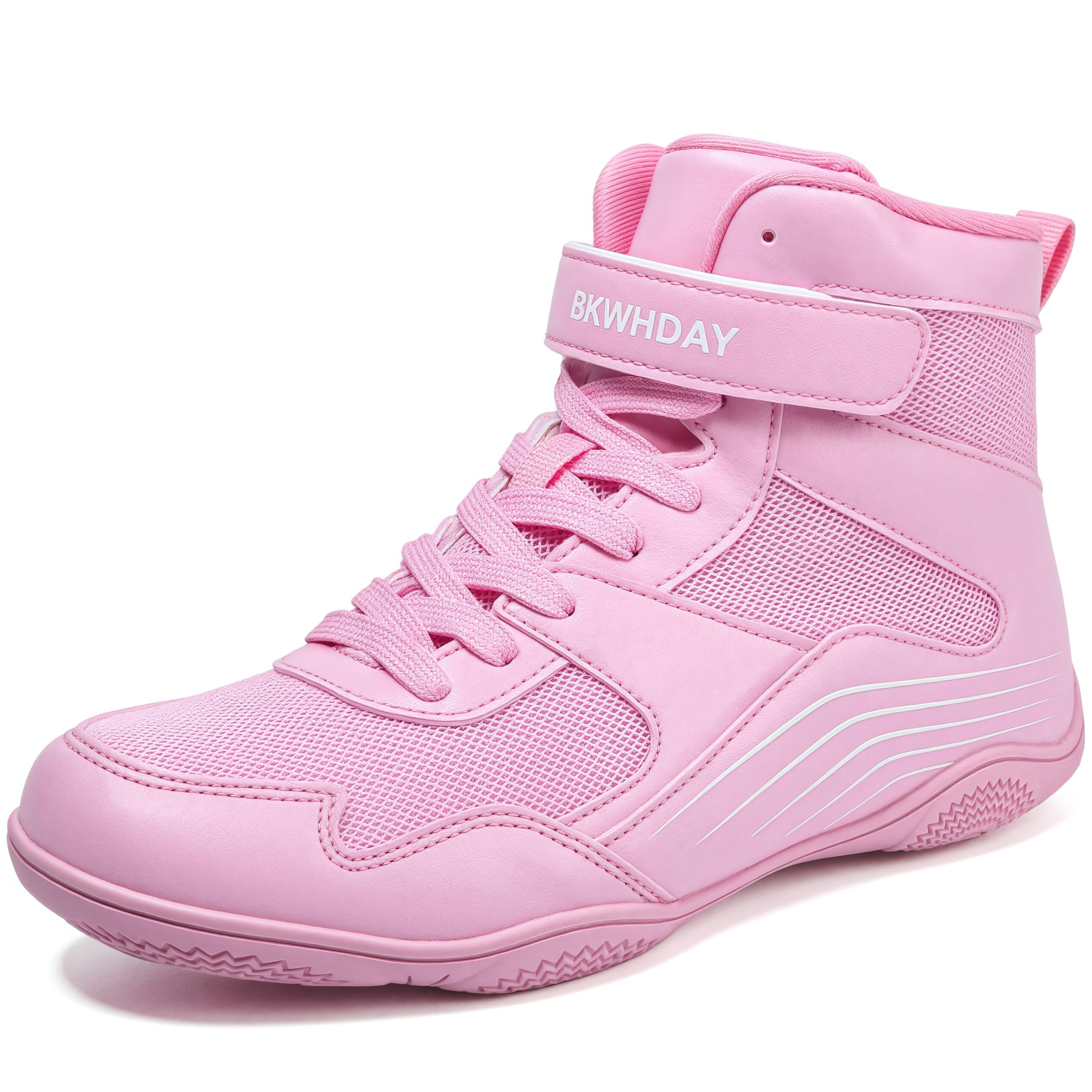 Kids Wrestling Shoes Youth Boys Girls Boxing Shoes Lightweight Breathable Non Slip for Fitness Powerlifting