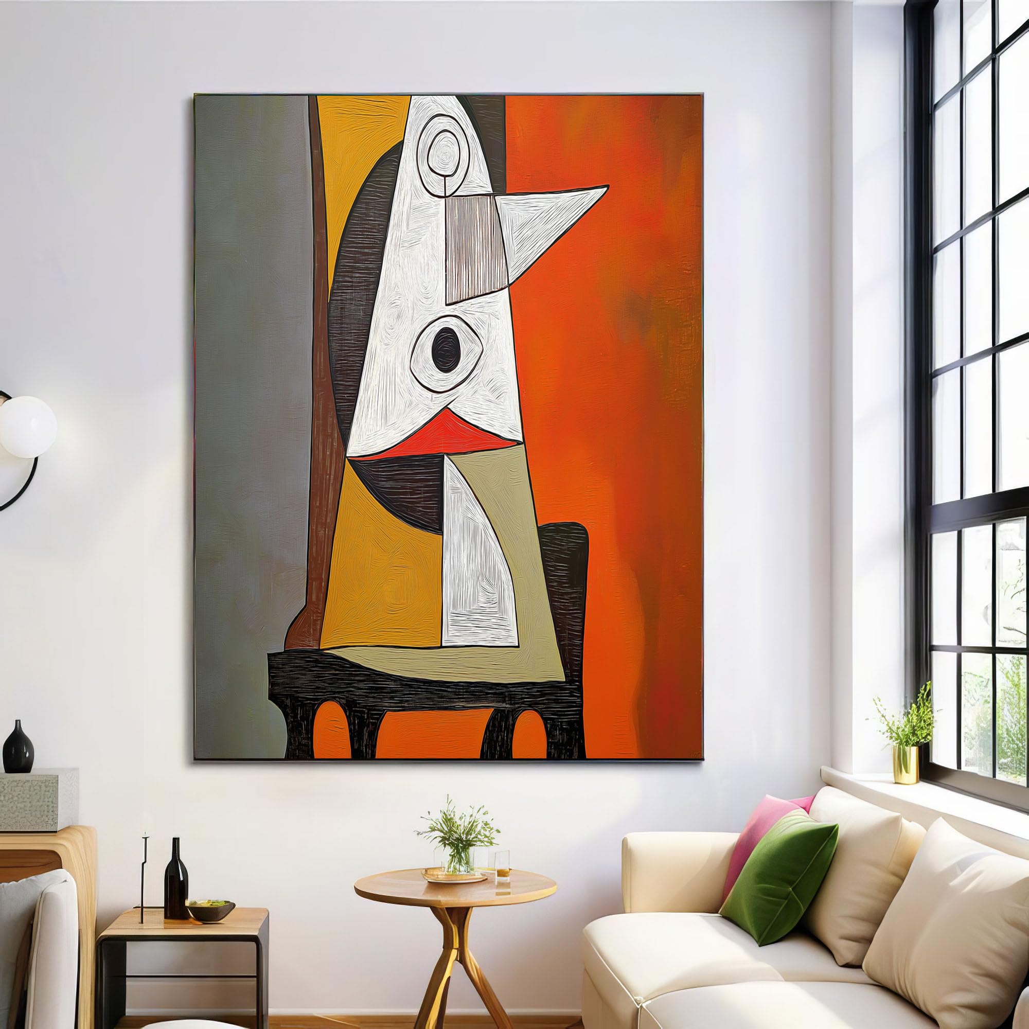 Cuadros decoracion dormitorios grandes y salones modernos con lienzos abstractos de 60x80 cm 8