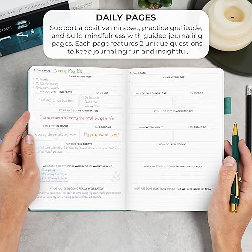 Miniatura 3 de Clever Fox Diario de amor propio registro guiado de autodescubrimiento para autocuidado, reflexión y autoayuda, salud mental, gratitud y atención